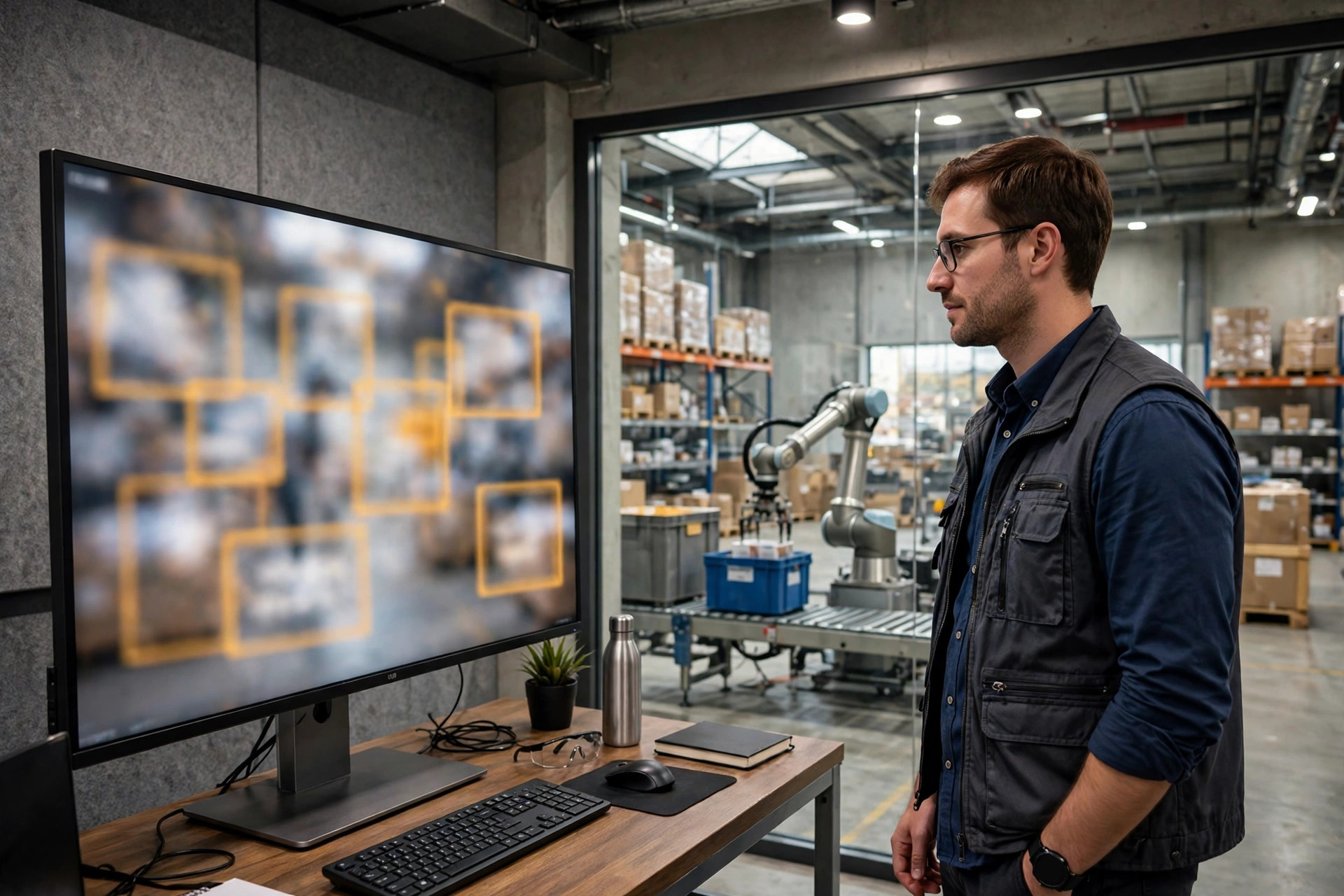 Active Learning for Warehouse Vision AI: 10% of the Labels, Why Accuracy Holds