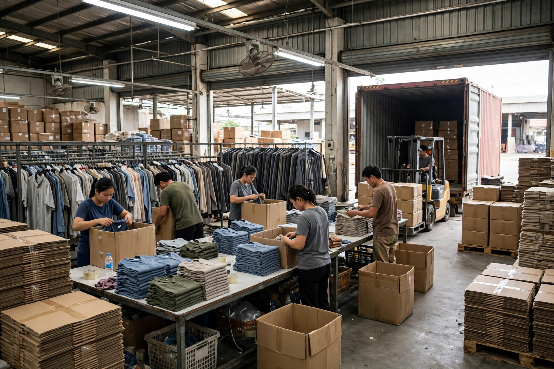 Cambodia Garment Export Warehouse Logistics: From Phnom Penh Cutting Floors to Sihanoukville Port