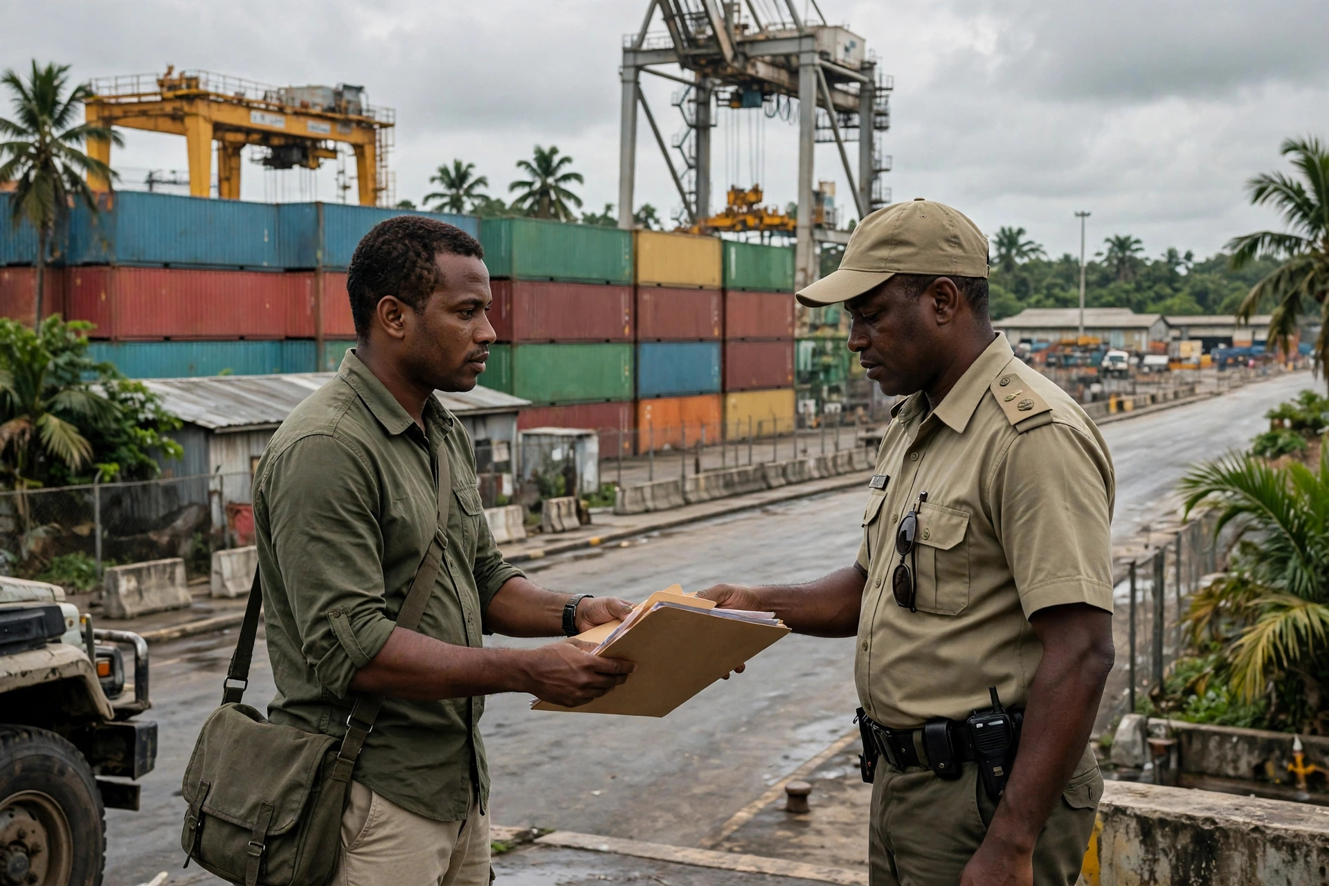 Cameroon Douala Port Import Customs Clearance: GUCE Single Window, BESC, and the Green-Yellow-Red Channels