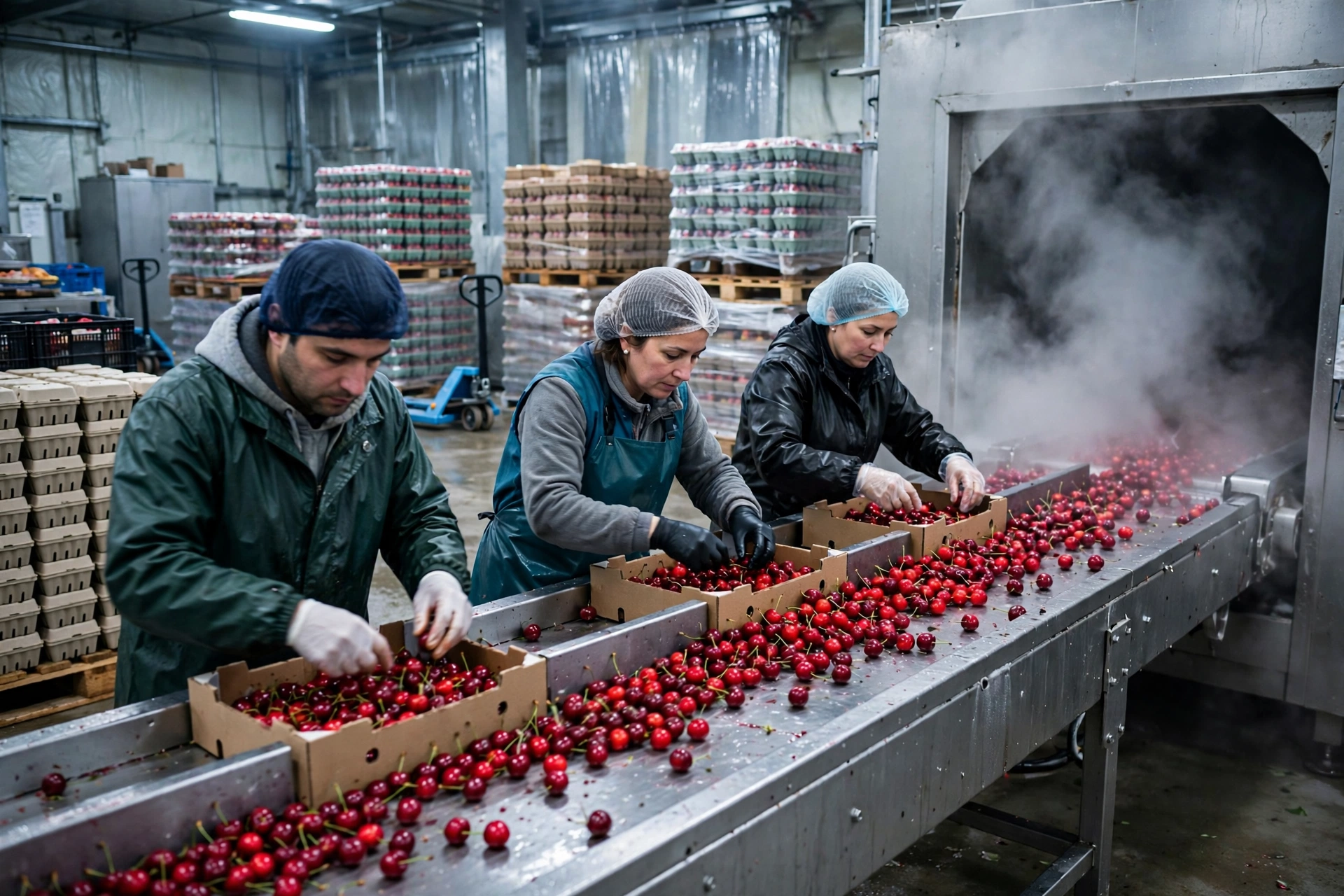 智利车厘子出口冷链:从中央山谷包装厂到中国,"Cherry Express" 的空运/海运实战账