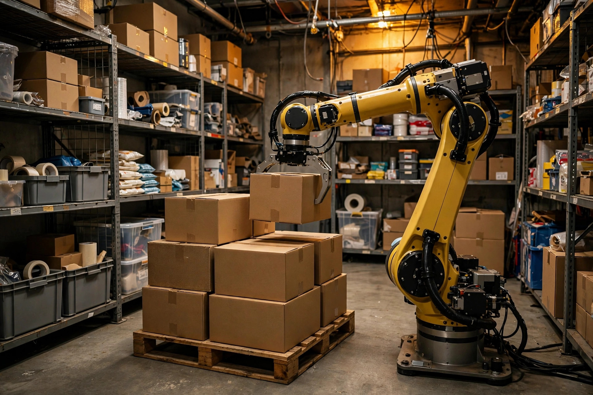 Cobot Palletizer vs Traditional Palletizer: The Middle Path for a Small Warehouse That Can't Hire and Can't Afford