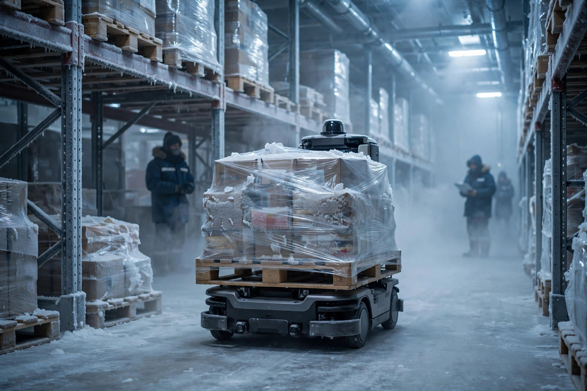 Performance des batteries AMR en entrepôt frigorifique : comment choisir et exploiter des AMR à -25°C