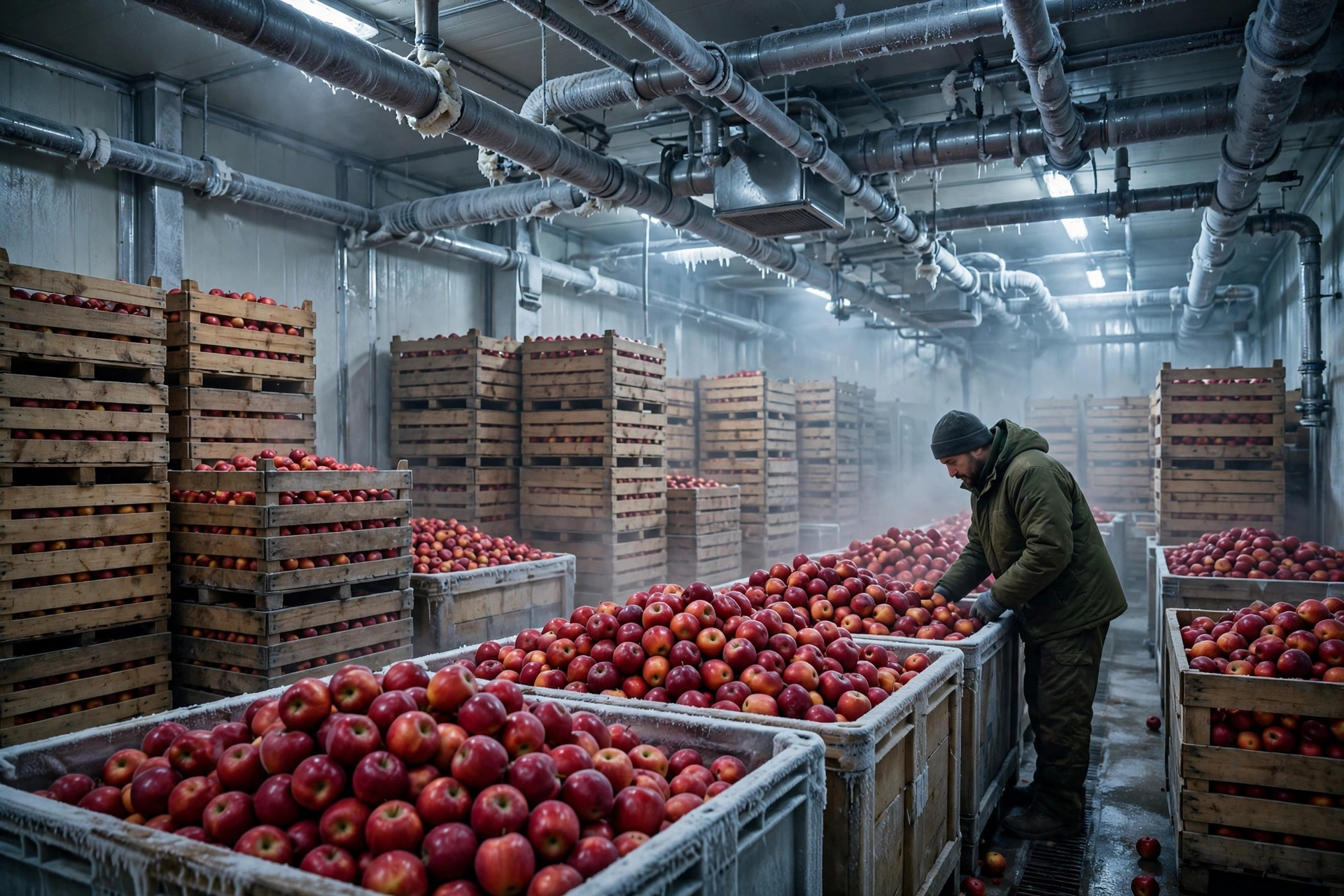Controlled Atmosphere Storage: How Apples Stay Crisp for Eight Months