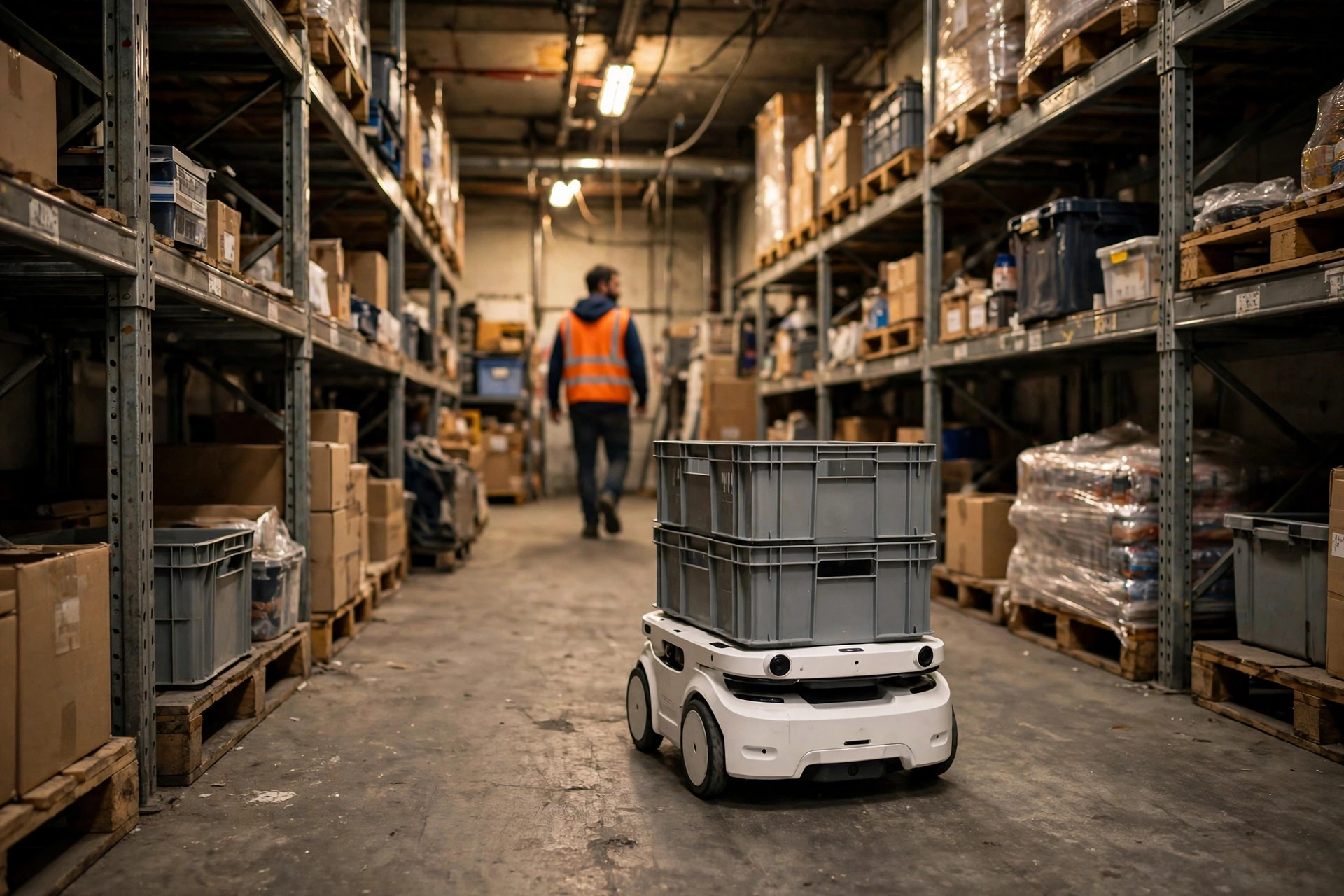 "Notre premier pilote AMR : quel processus accueille le robot en premier ?"