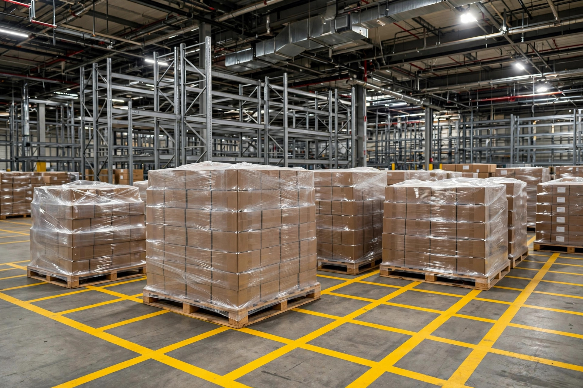 Codification des emplacements de stockage au sol : comment gérer les zones de gerbage en vrac