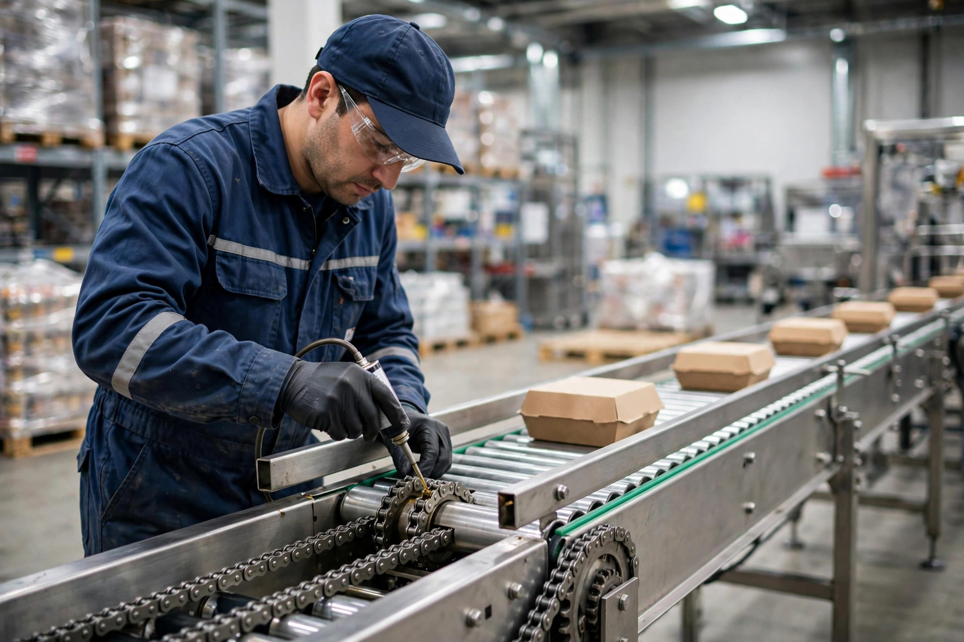 Food Warehouse Lubrication: Picking Food-Grade Lubricants, Keeping Records, and Surviving the Audit