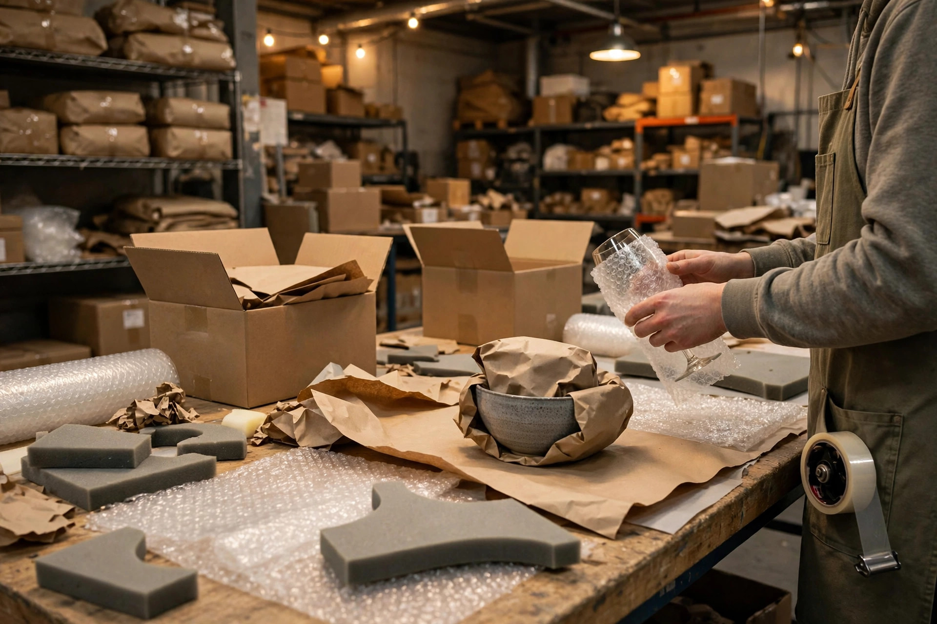 How to Pack Fragile Goods for Warehouse Shipping: Cushioning, Boxes, and a Drop Test That Earns Its Keep