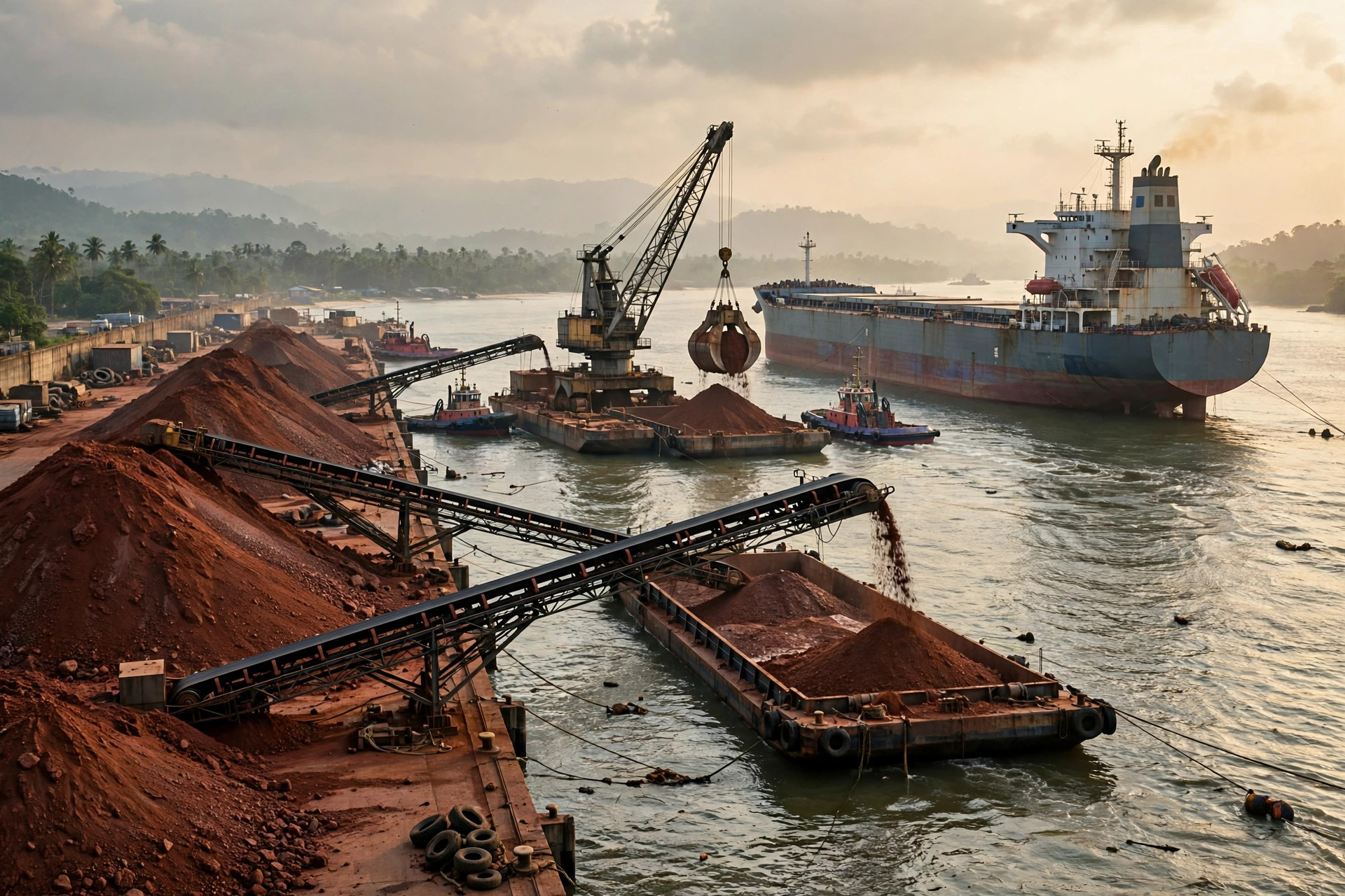 Guinea Bauxite Export Logistics: From Mine to Vessel, the Bulk Storage Bill