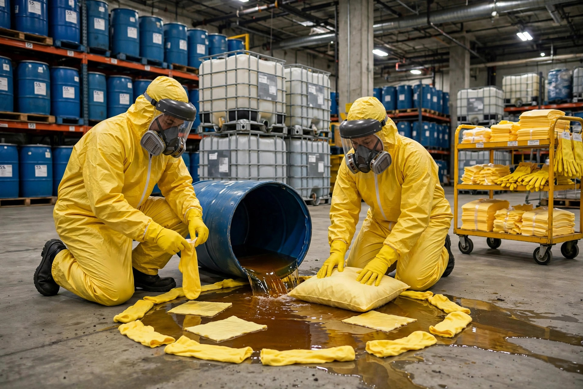 Dos guiones de simulacro que todo almacén de hazmat debería tener - antes de que pregunte el inspector