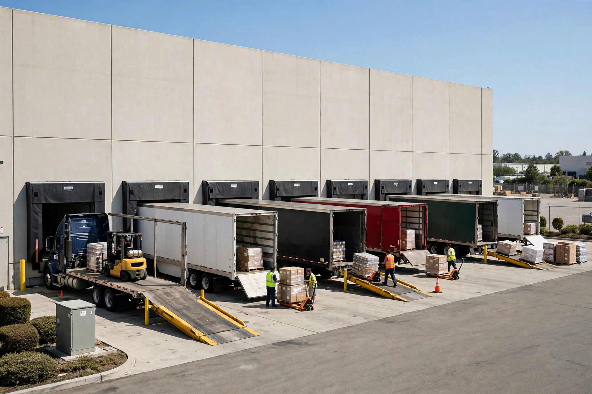 How Many Dock Doors Does a Warehouse Need? A Throughput-Based Formula
