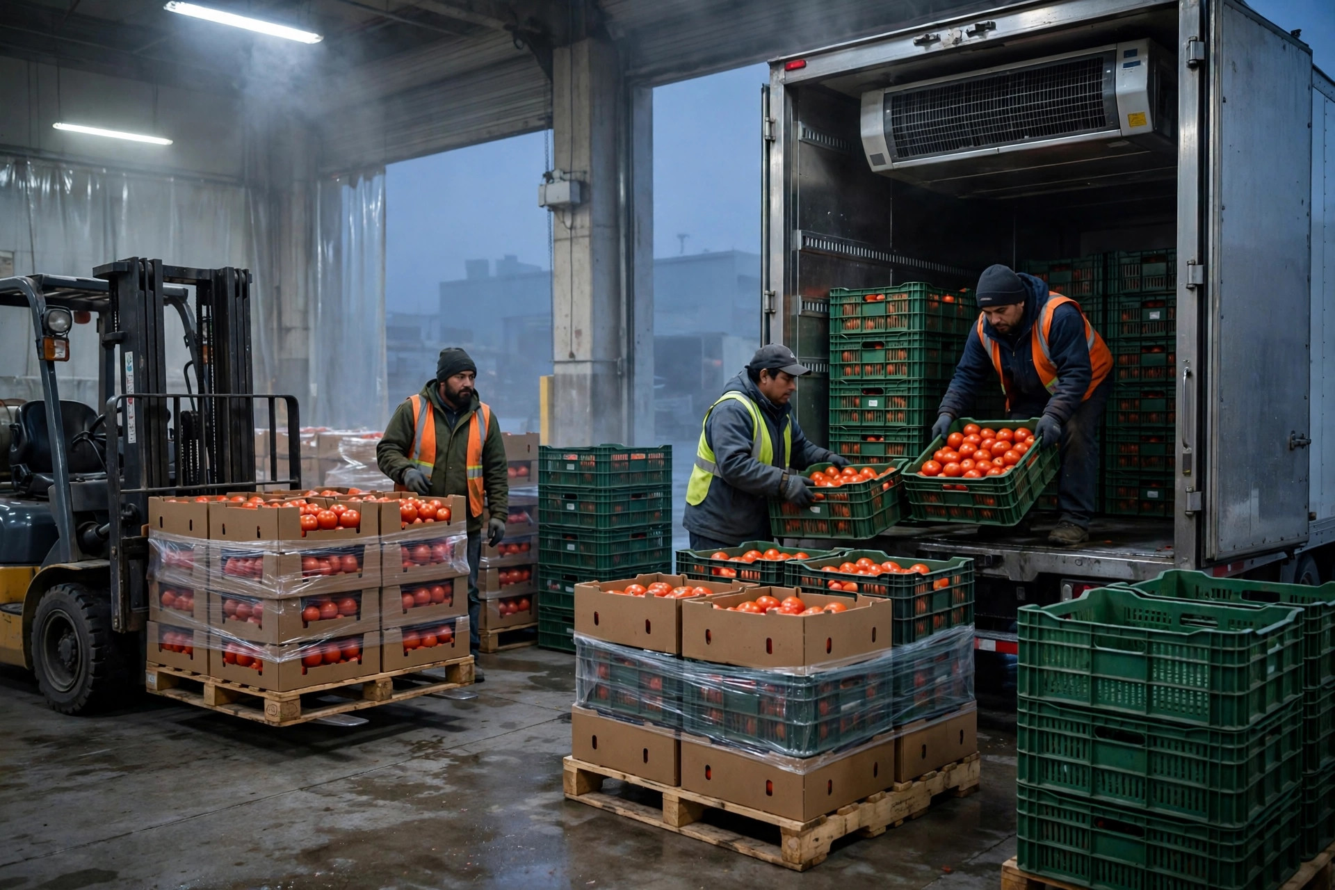Mexico Tomato Export Cold Chain: Keeping Tomatoes Unbroken from Sinaloa to Texas Border Warehouses