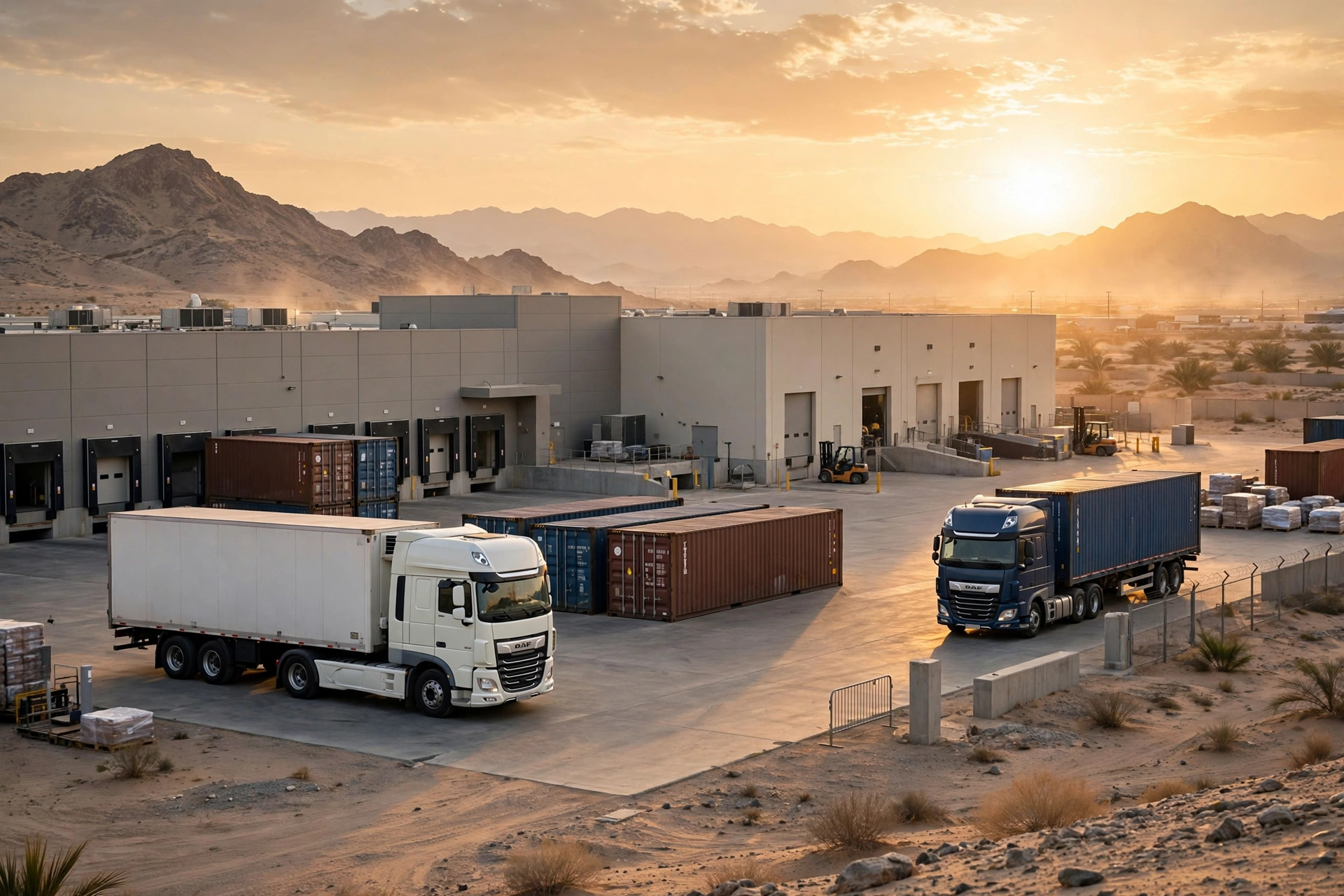 Almacenes en el extranjero en Oriente Medio: construir o alquilar en Arabia Saudita y los Emiratos Árabes Unidos