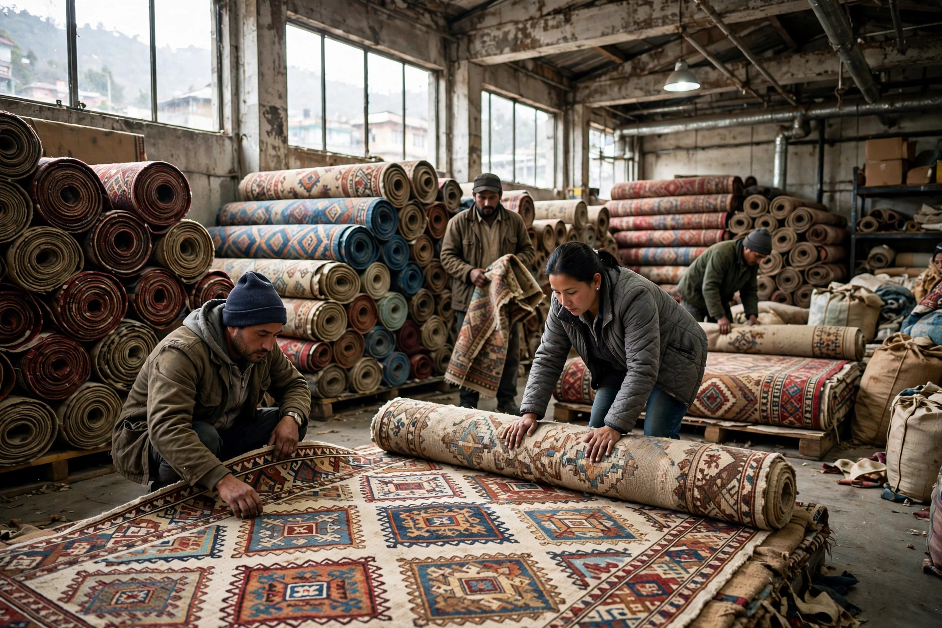 Nepal Cashmere and Carpet Export Warehouse Logistics: Handmade Goods, Moth-Proofing and the India Transit Route