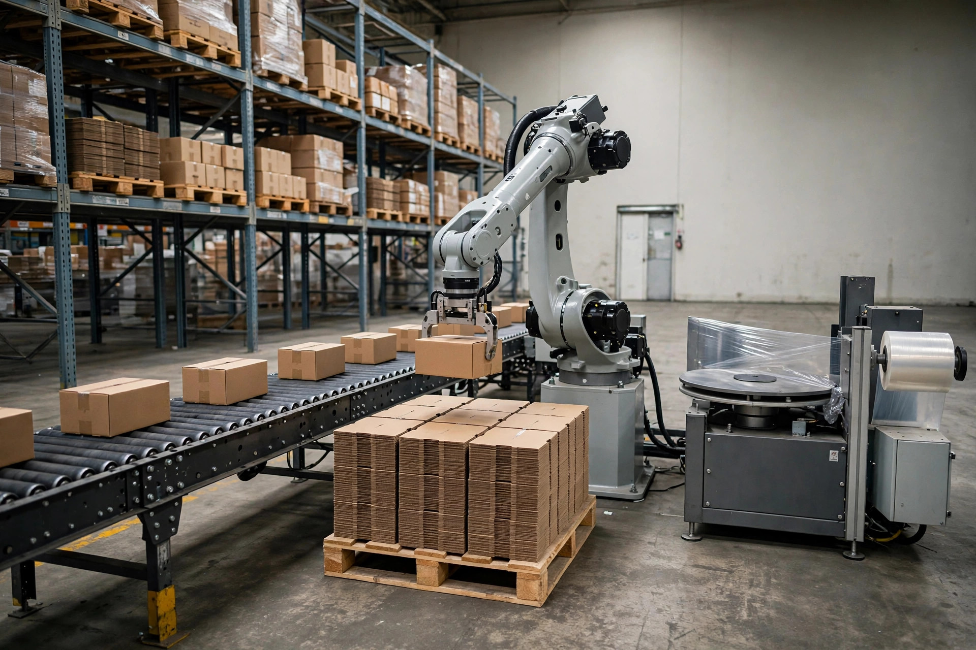 Sélection d'un robot de palettisation : bras articulé vs portique