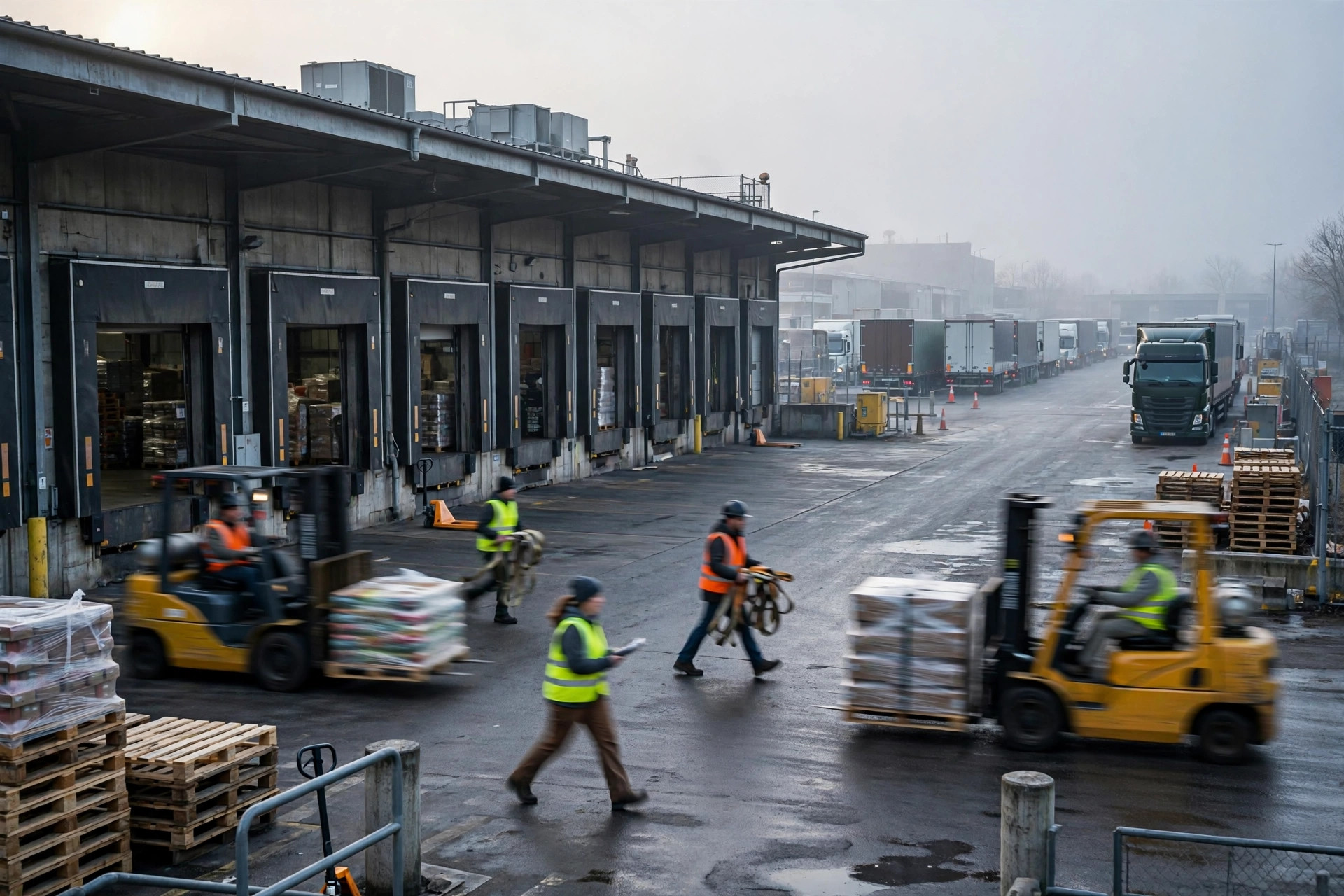 Embouteillage au quai en haute saison : décaler les entrées et les sorties pour arrêter de se battre pour les portes