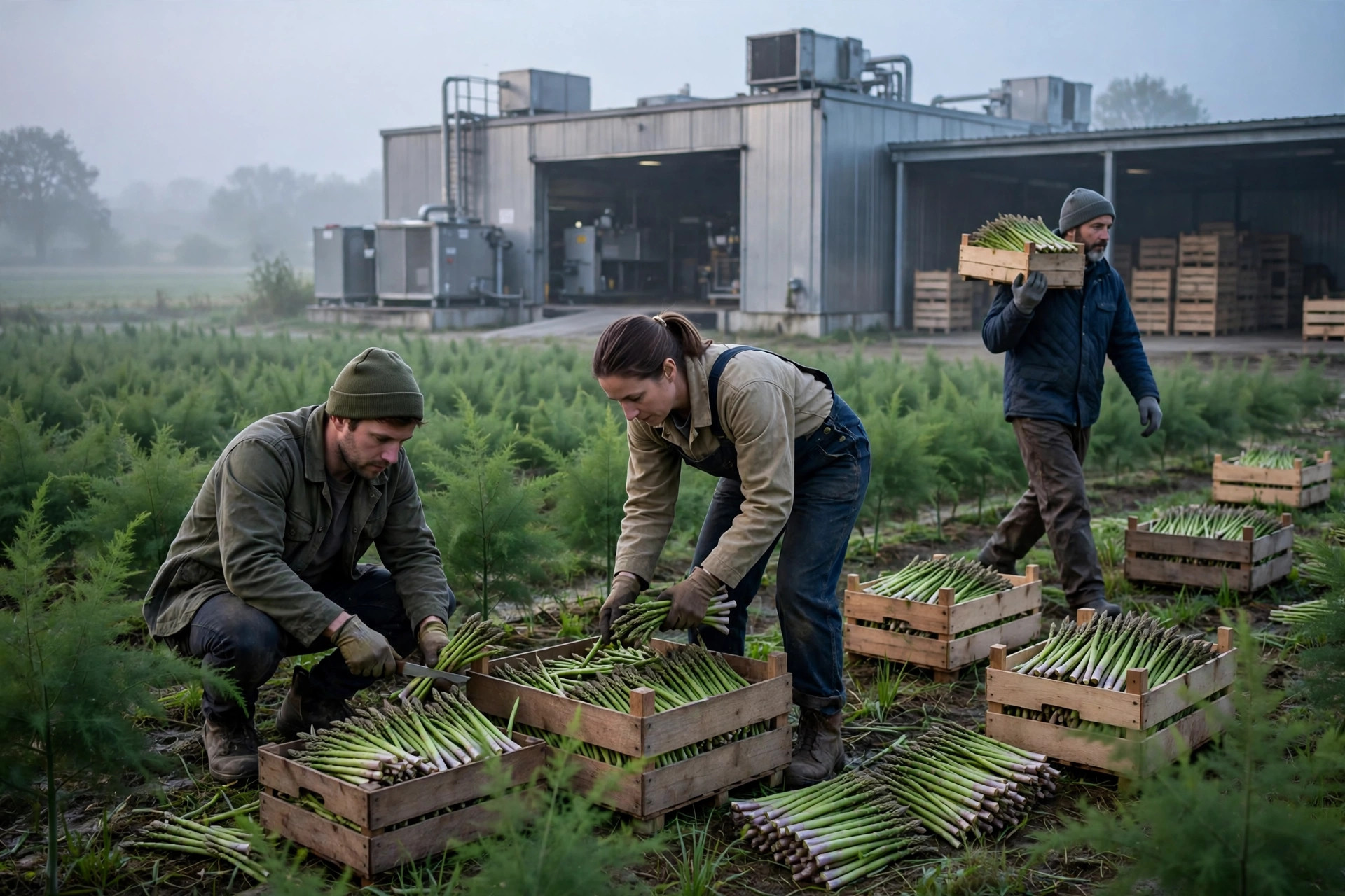 Peru Asparagus Export Cold Chain: From Ica Field Pre-Cooling to Lima Airport Cold Storage