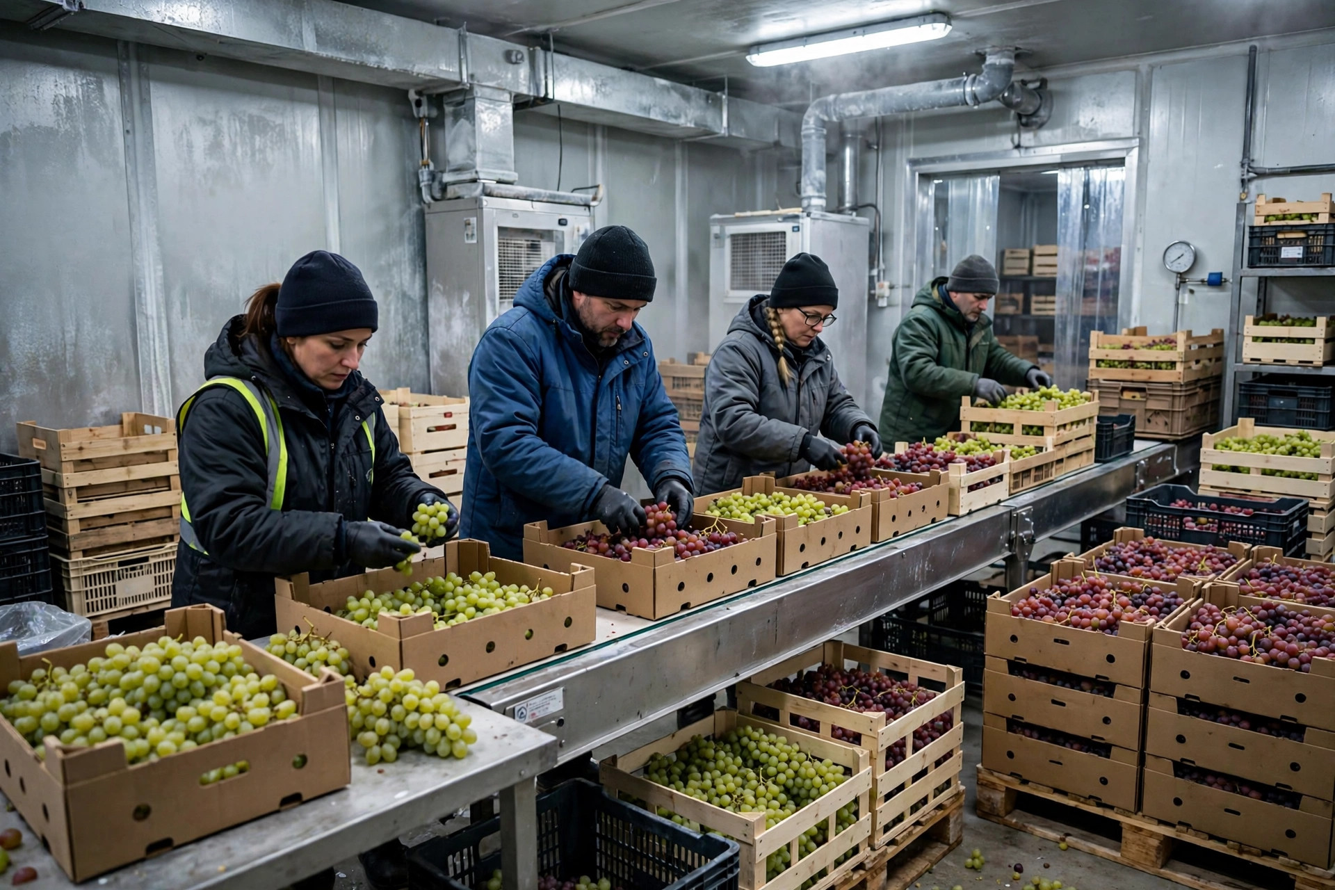Peru Table Grape Export Cold Chain: Pre-Cooling, SO2 Pads and In-Transit Cold Treatment