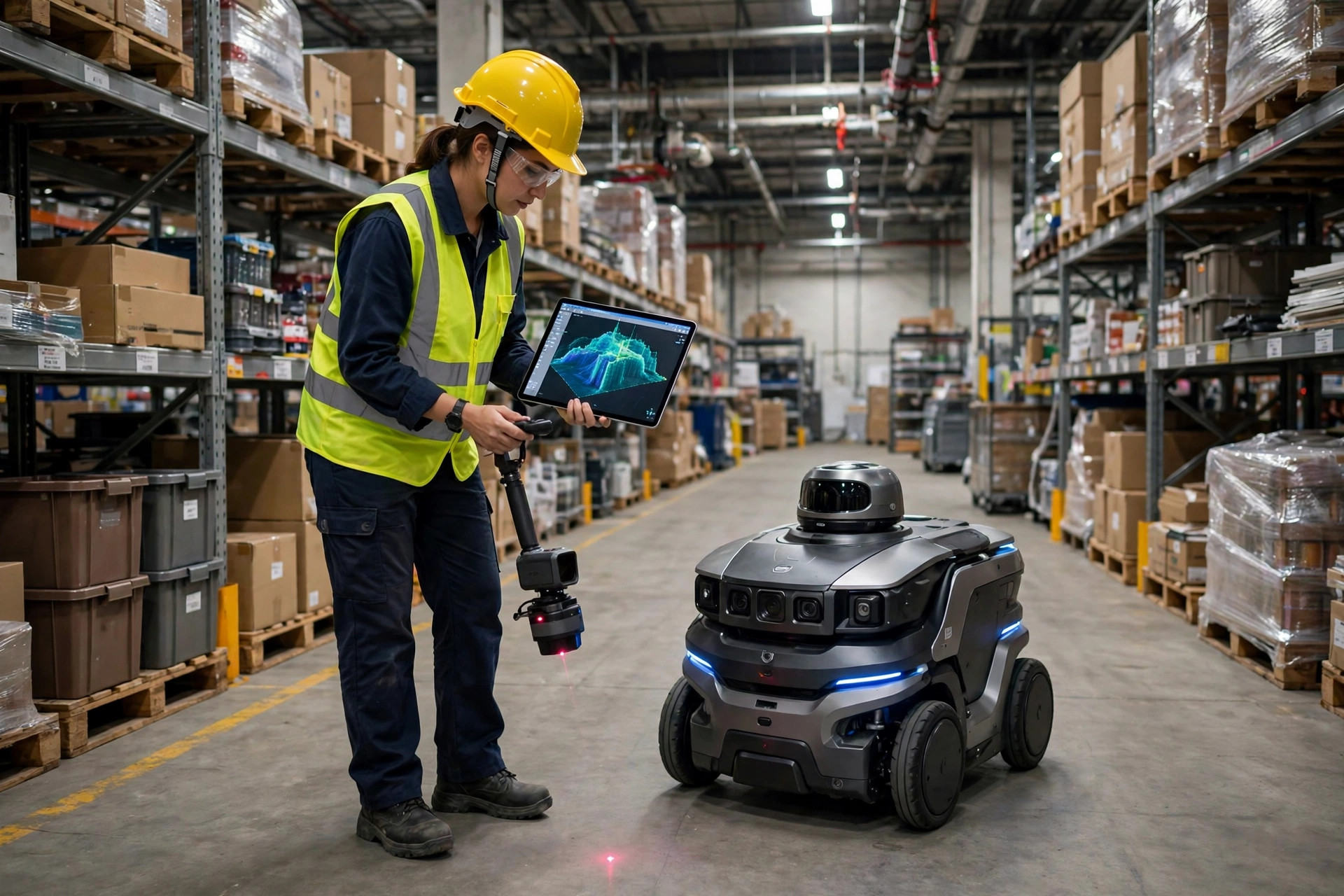 RCS稼働の第一歩:倉庫マッピング、立入禁止ゾーン、交通ルール