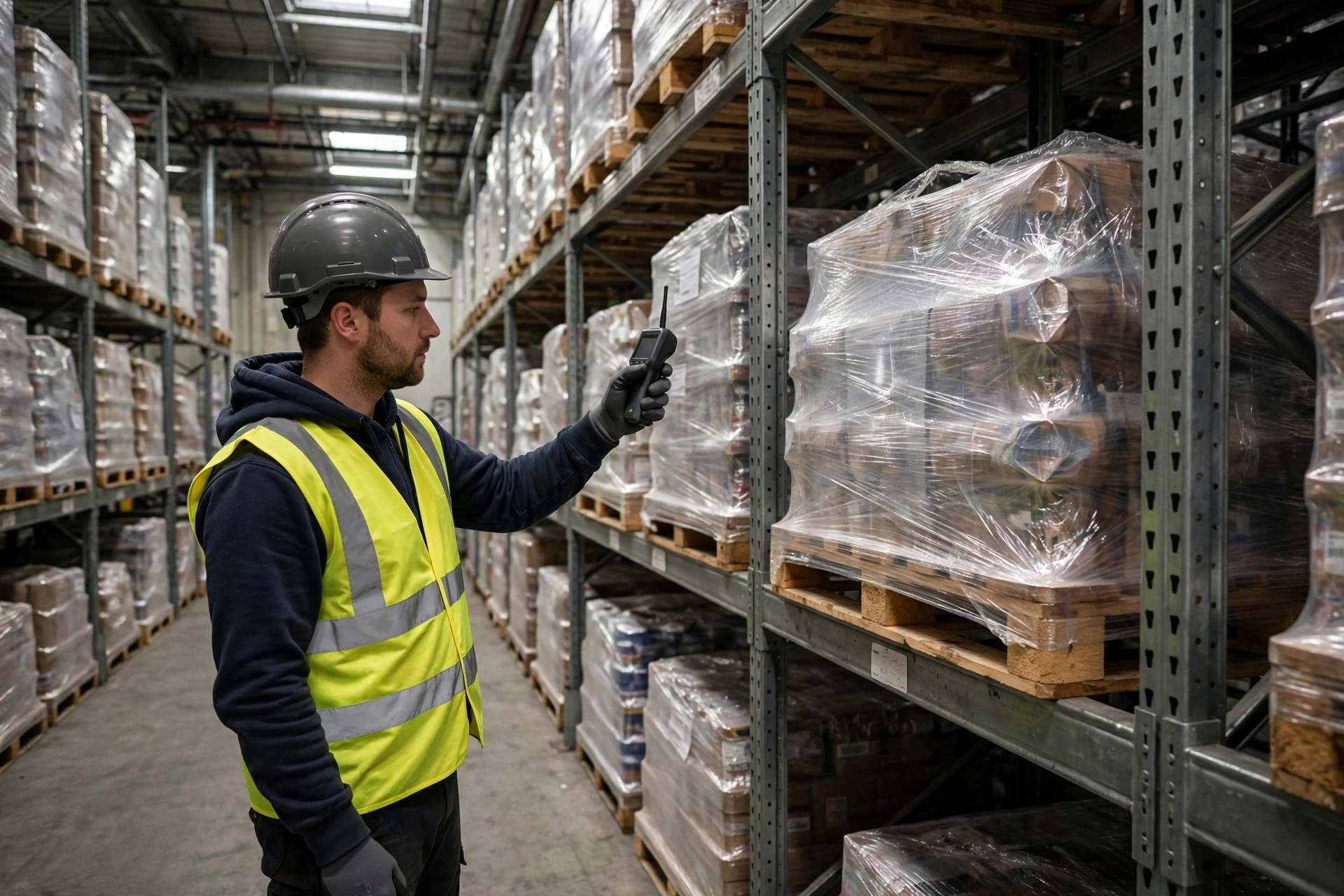 Conteo de inventario con RFID: lectura de palés completos en segundos — ¿vale la pena o no?
