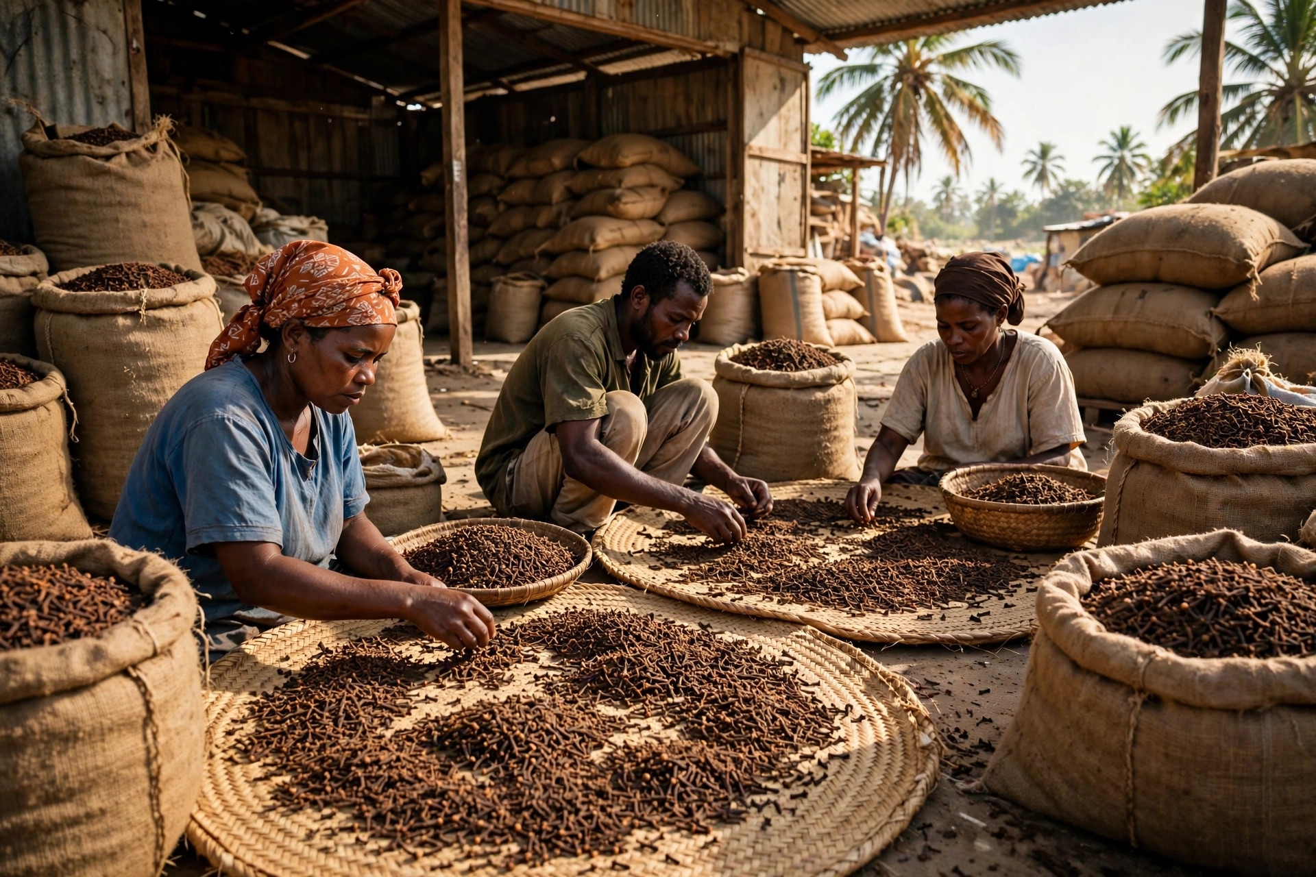 Tanzania Clove Export Warehousing: Moisture and Grading from Zanzibar to Dar es Salaam Port