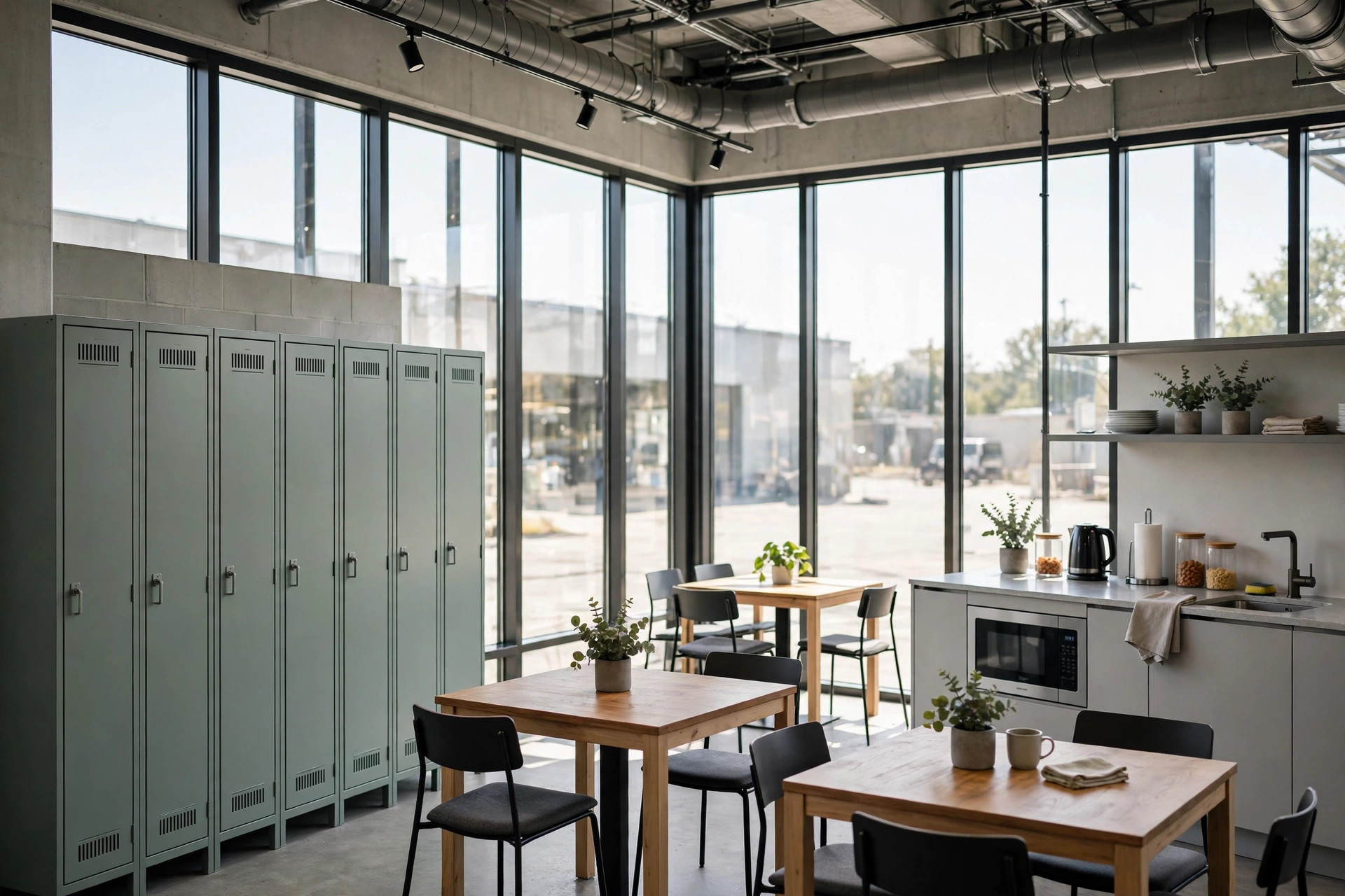 Warehouse Break Rooms and Locker Rooms: Layout, Location, and the OSHA Compliance Math