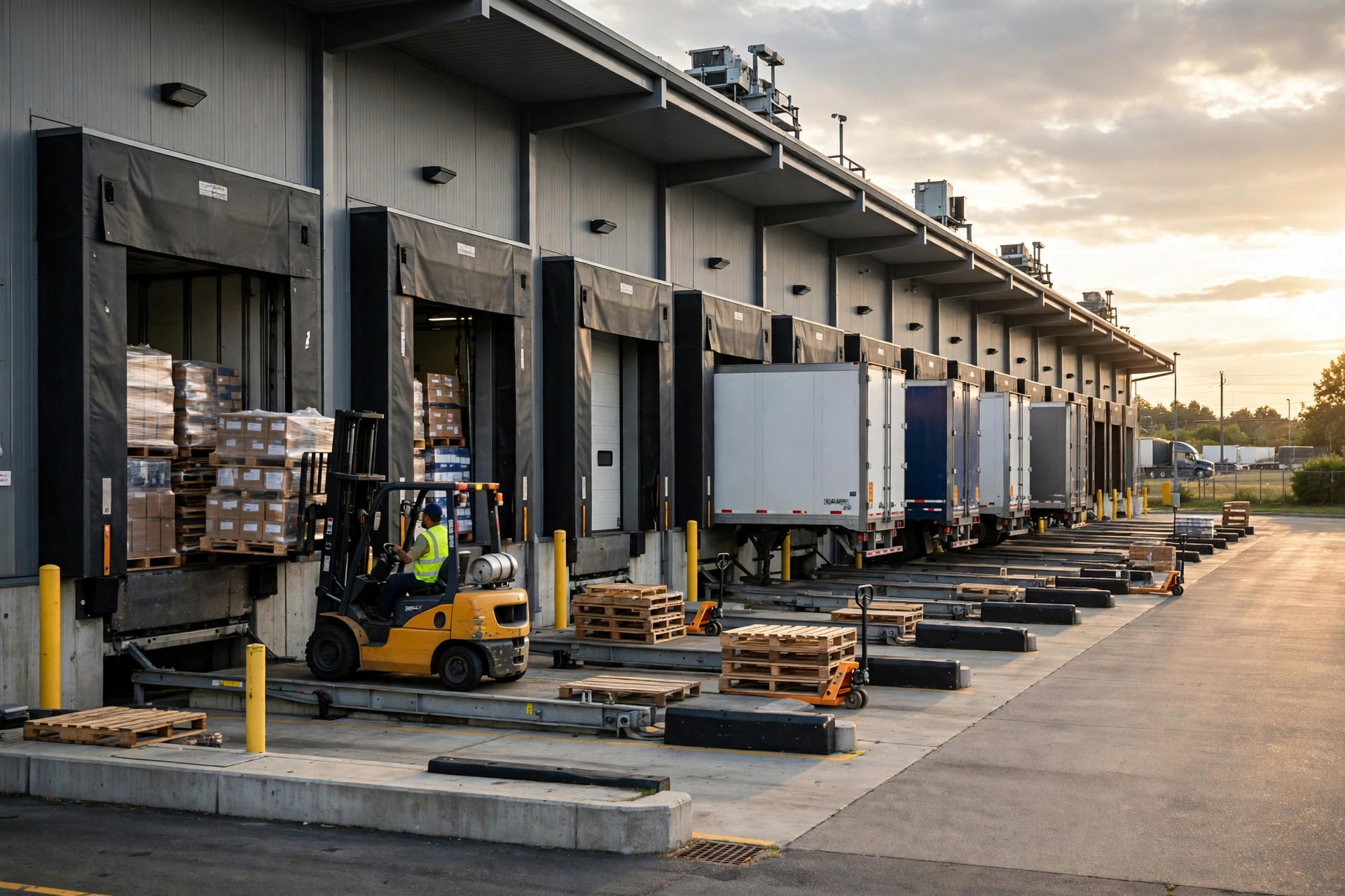 How Many Dock Doors Per Square Foot Does a Warehouse Need? The 1-Per-10,000 Rule and the Cost of Too Few