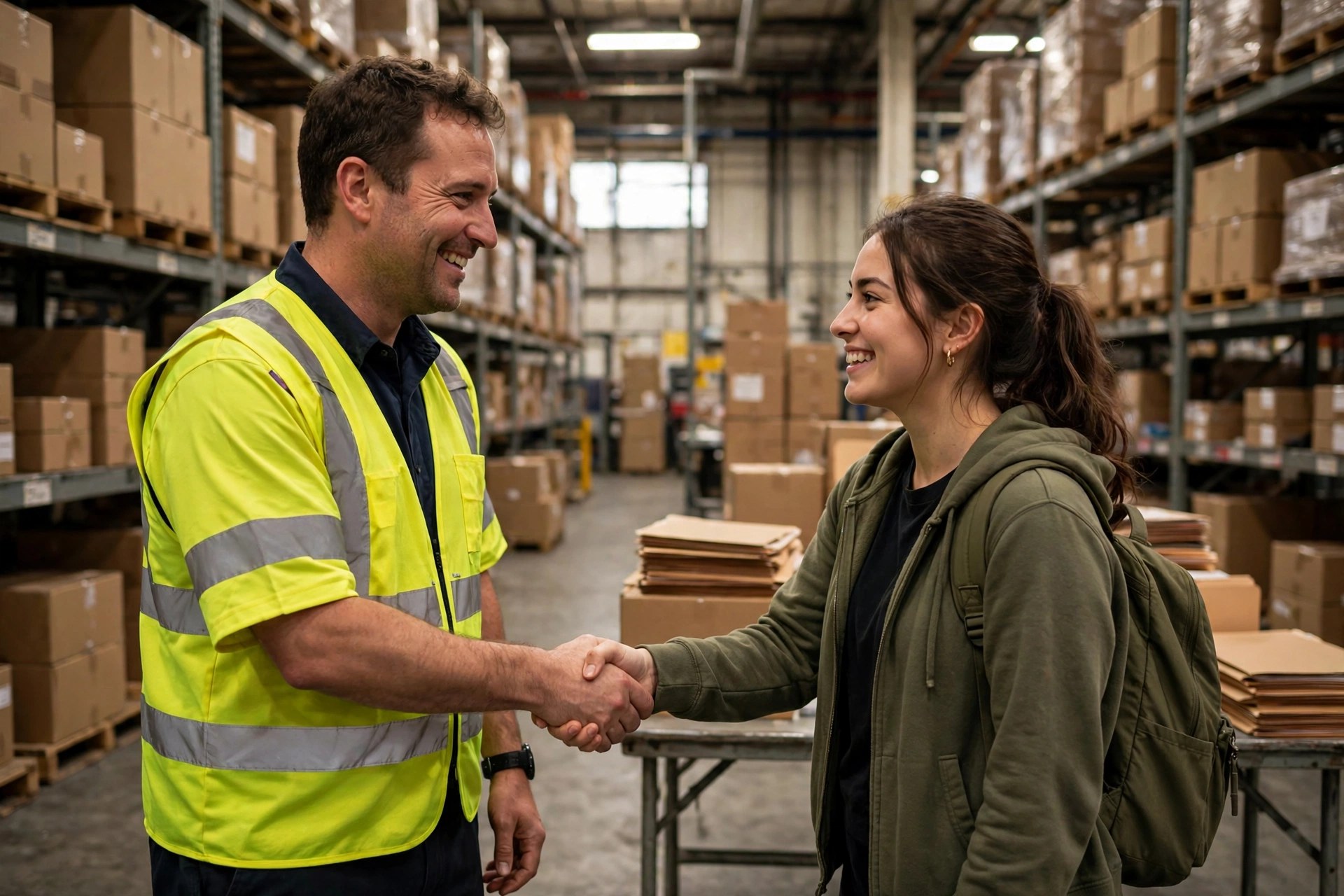 Programmes de primes de parrainage des employés d'entrepôt : recruter à moindre coût pour la haute saison
