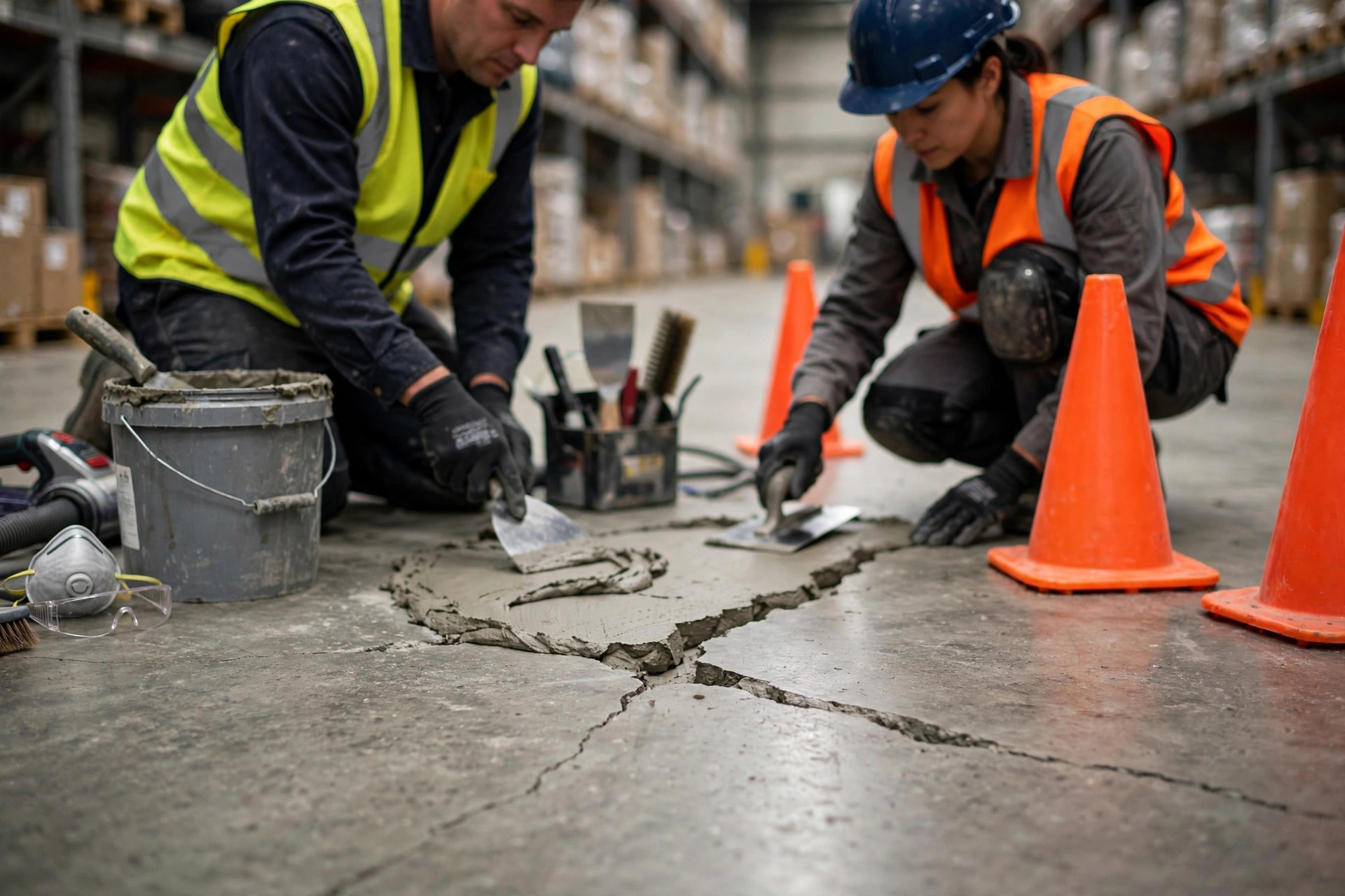 Cracked and Settling Warehouse Floors: When to Live With It and When to Fix It