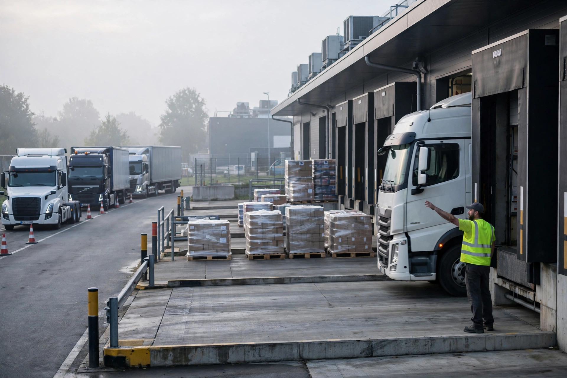 Don't Let Every Delivery Arrive in the Morning: Warehouse Inbound Arrival Smoothing That Actually Works