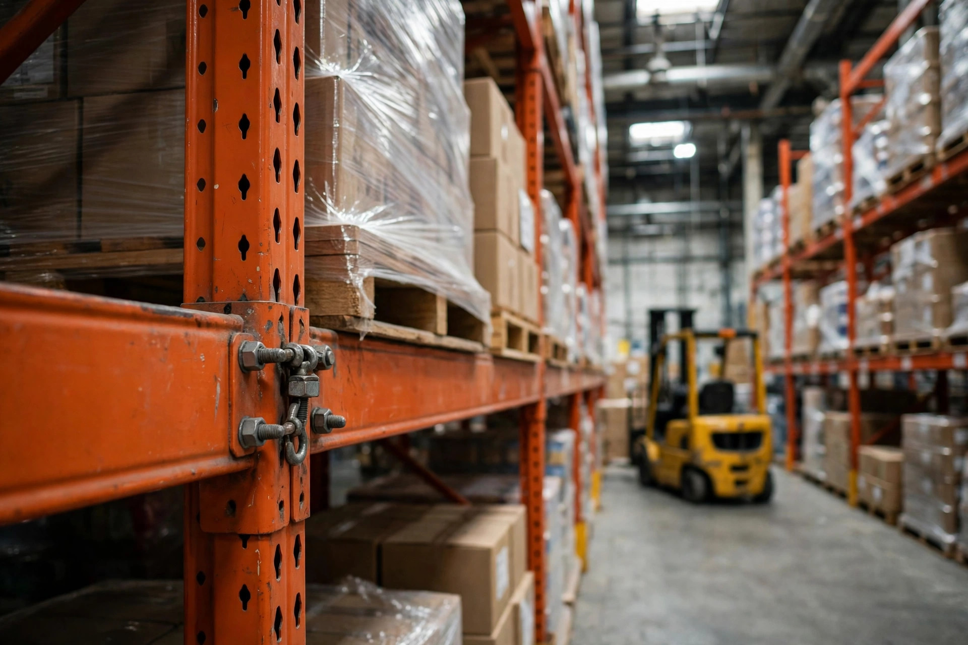 Warehouse Rack Beam Safety Locks and Upright Damage: Repair, Replace, or Take Out of Service?