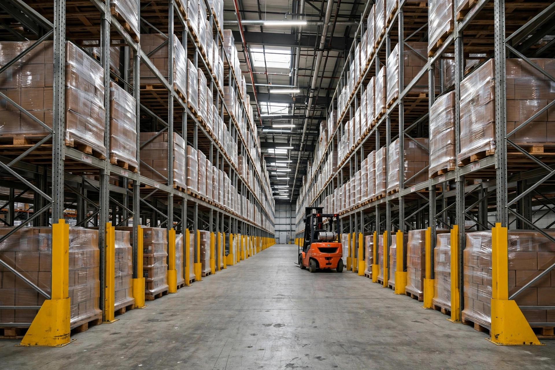 Forklift vs. Rack Column: What Impact Guards and Column Protectors Really Buy You