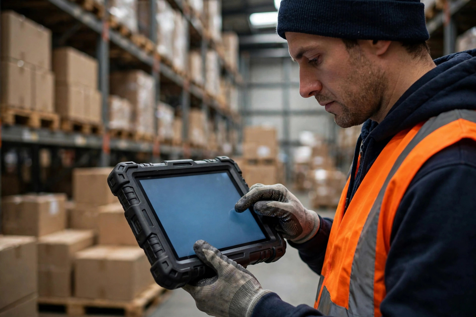 Tablets robustos vs. convencionais: a conta real dos dispositivos no chão do armazém