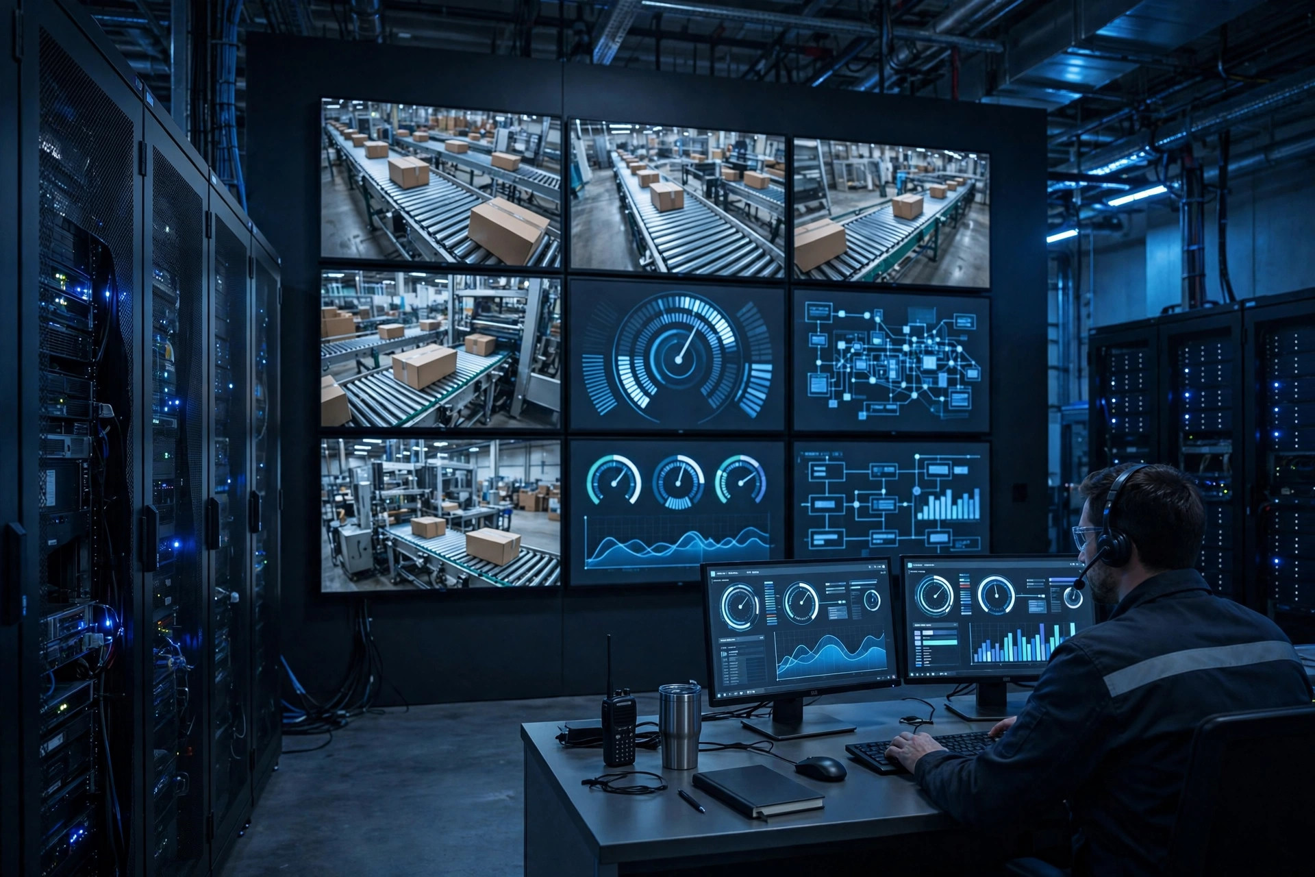 Retención de datos WCS: cuánto tiempo guardar los logs de equipo y registros de alarmas