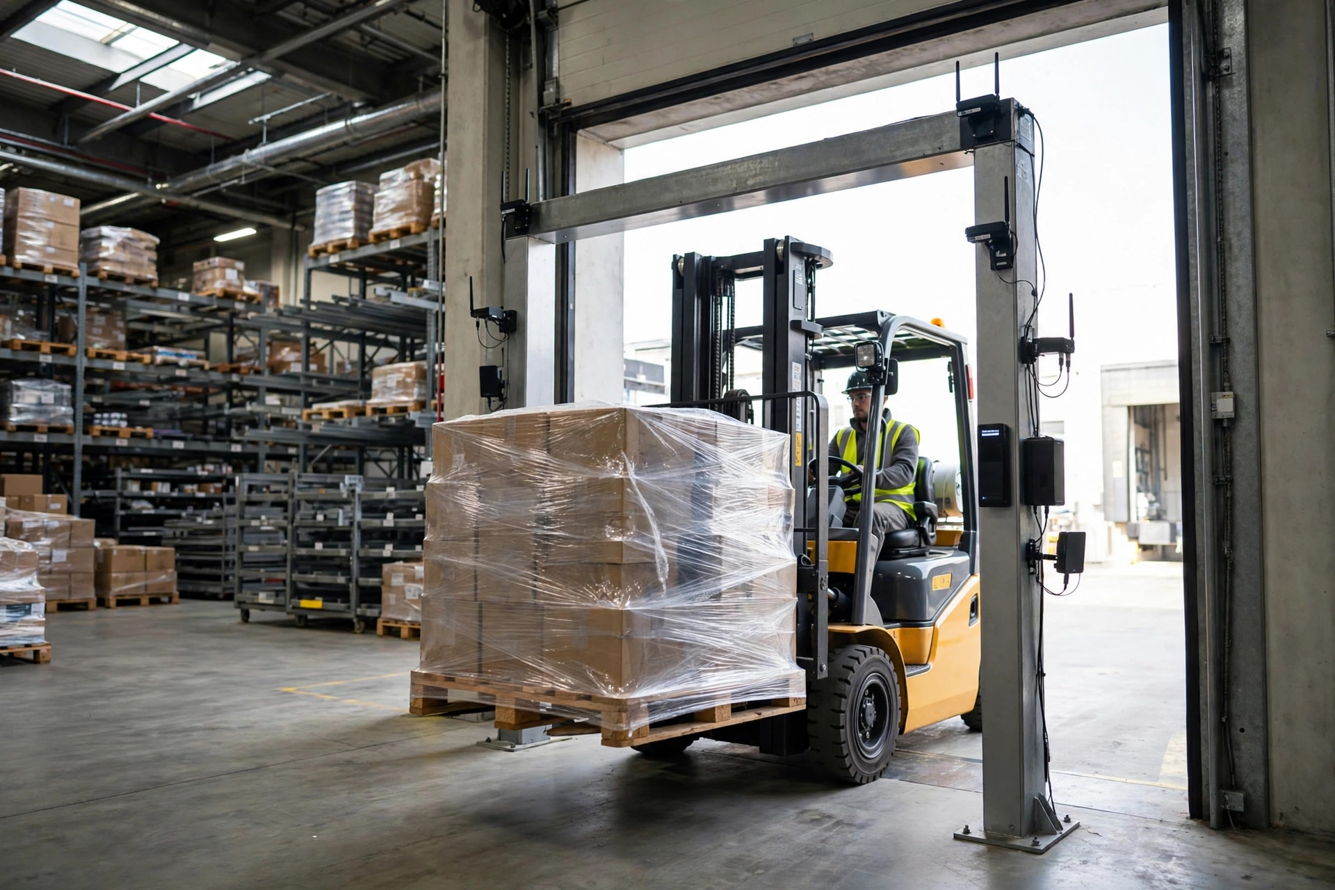 Integração WMS–RFID: seleção de etiquetas, posicionamento de leitores e deduplicação de dados na prática