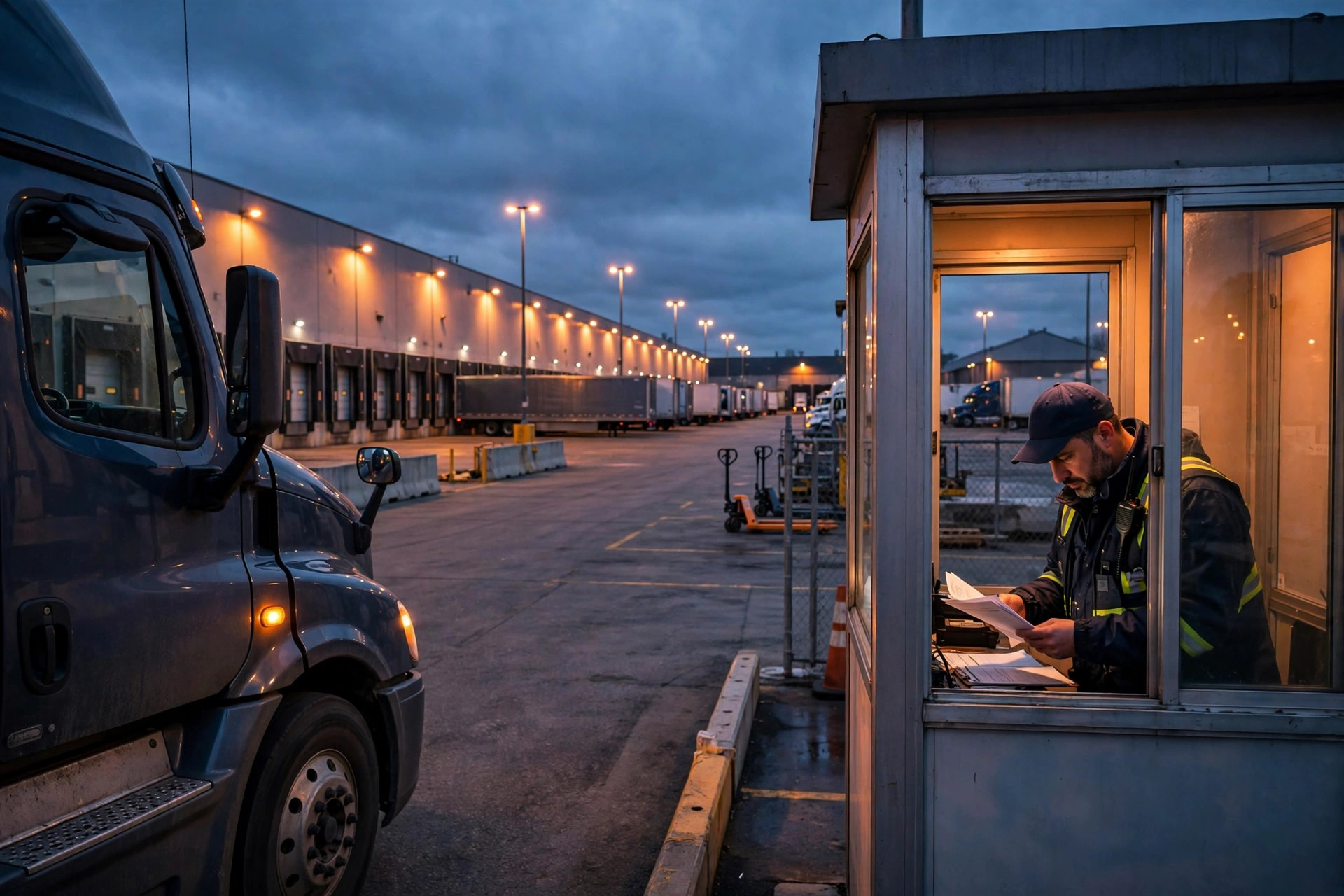 Le chauffeur a tapé "arrivé" depuis l'autoroute : à l'épreuve de la fraude aux rendez-vous YMS
