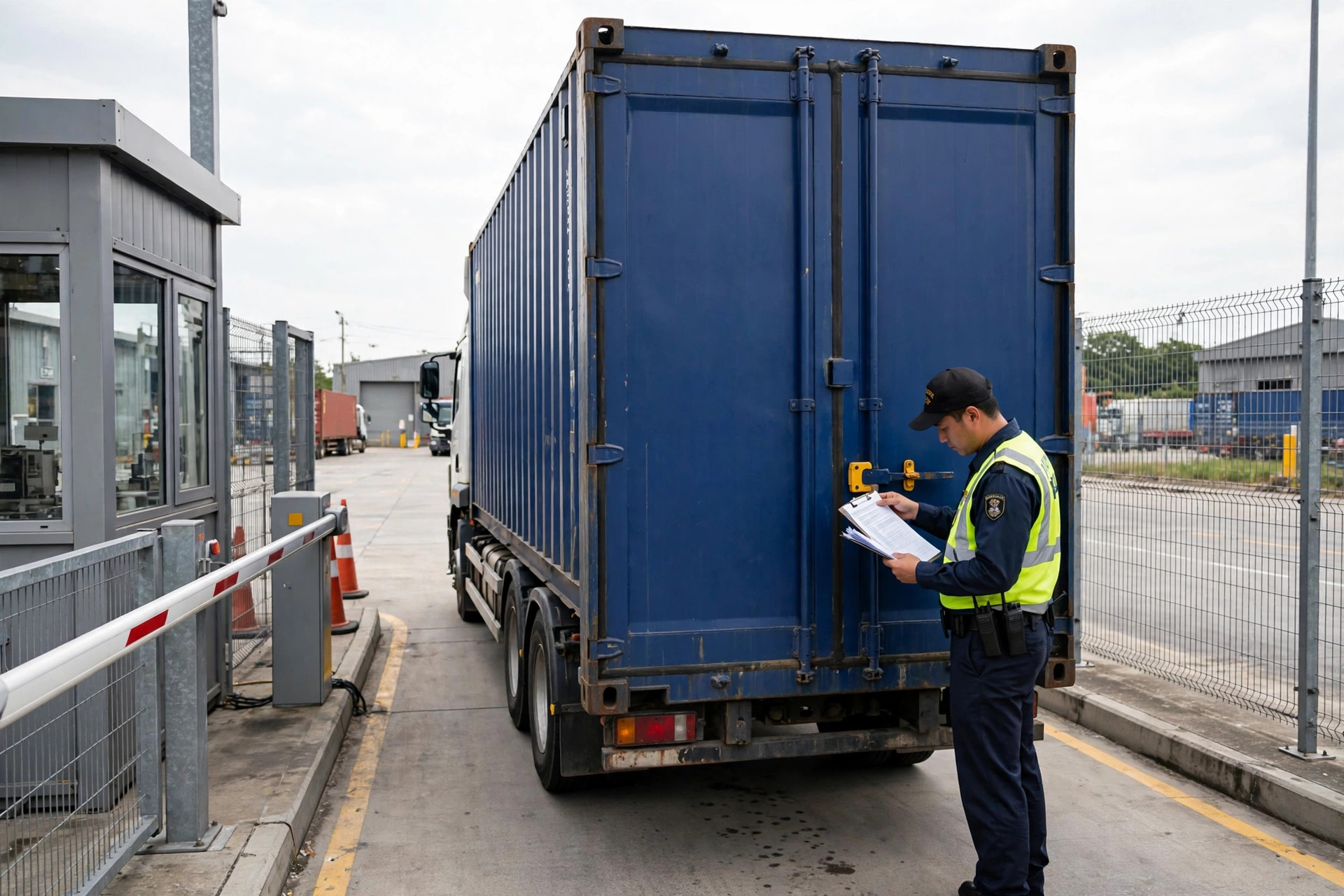 集装箱进园，铅封号对不上：container seal verification 在 yard gate 的异常处理实战
