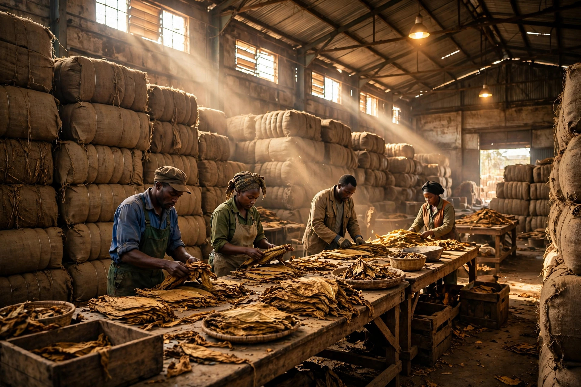 Zimbabwe Tobacco Auction Warehouses: The Moisture-Control Math Behind a 12% Rejection Rate