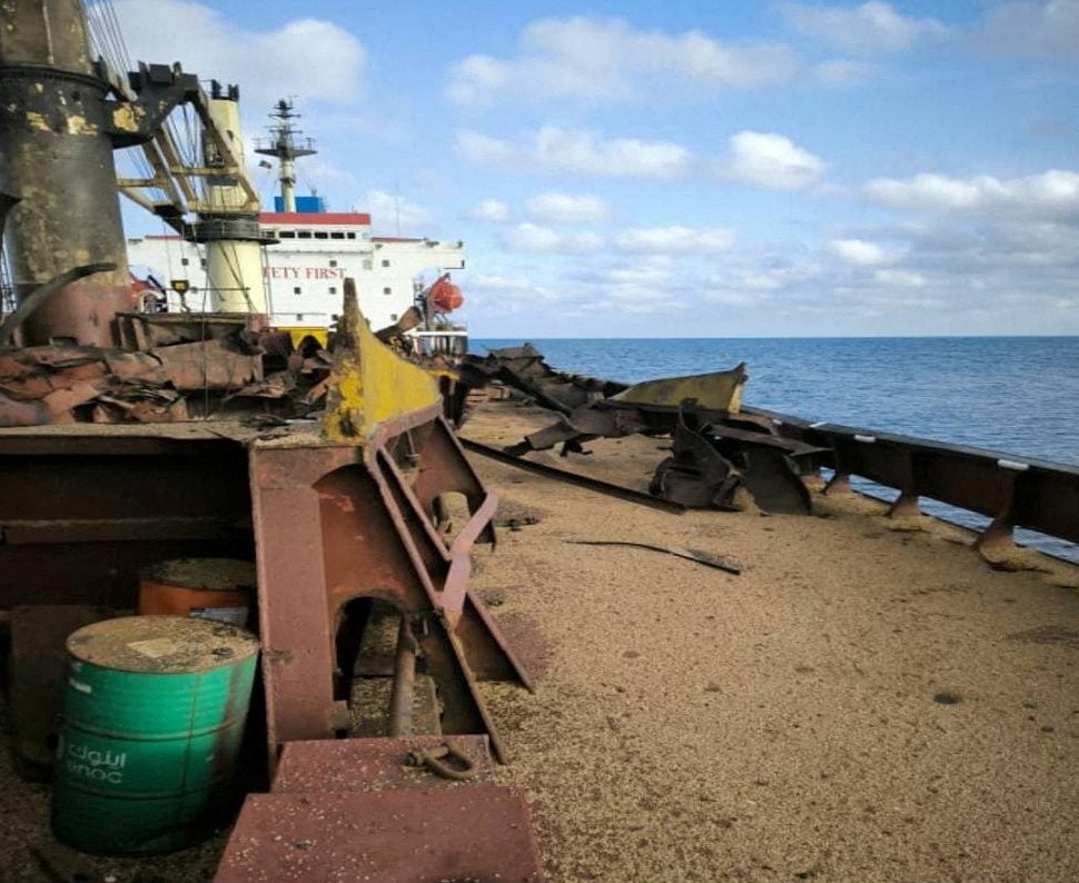 Russia Hits Liberian-Flagged Ship in Ukraine's Odesa Port, Kills One