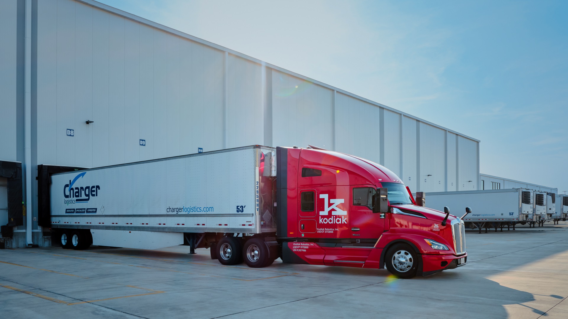 Kodiak AI, Charger Logistics launch autonomous Laredo lane