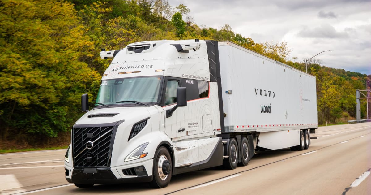 Volvo, Waabi Start Commercial Autonomous Operations in Texas