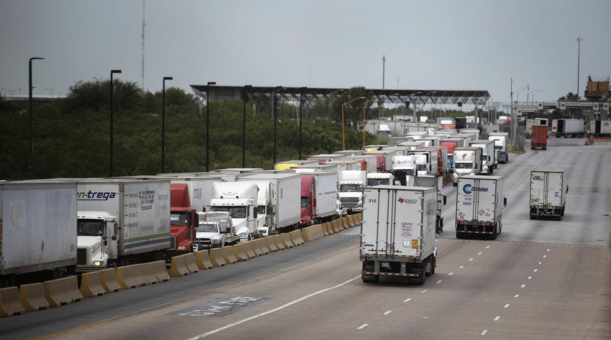 La capacidad de transporte transfronterizo vuelve a ser un riesgo para el comercio México-EE. UU.
