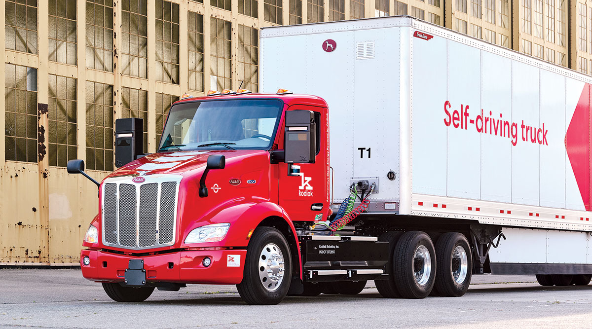 Driverless Freight Service Planned for Interstate