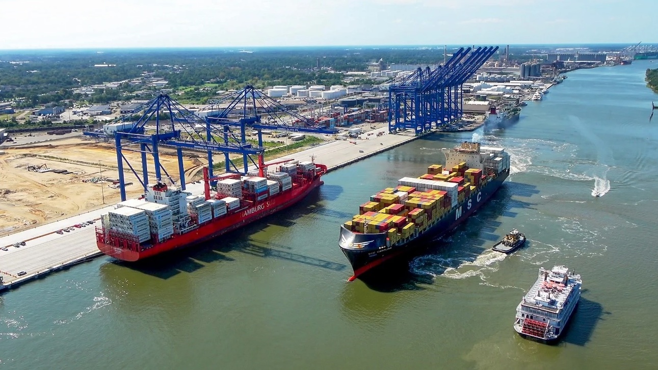 Savannah port project passes 60% complete mark