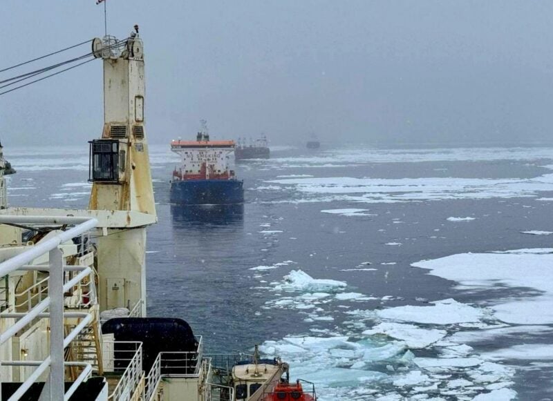 Shadow Fleet Traffic on Northern Sea Route Surges as Arctic Safety Concerns Grow