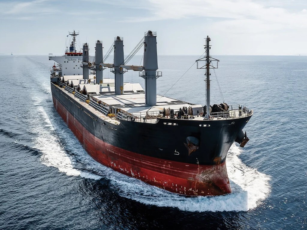 Baltic dry bulk freight index hits six-week low on weaker rates