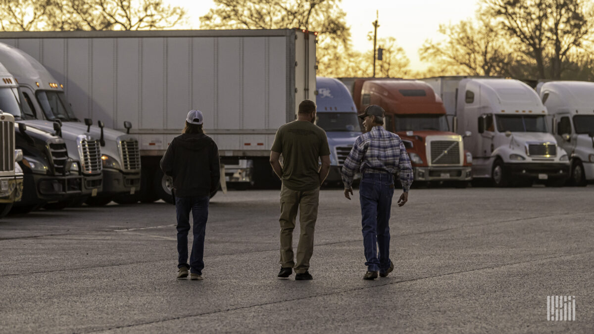 Trucking jobs top year-ago levels for the first time in years
