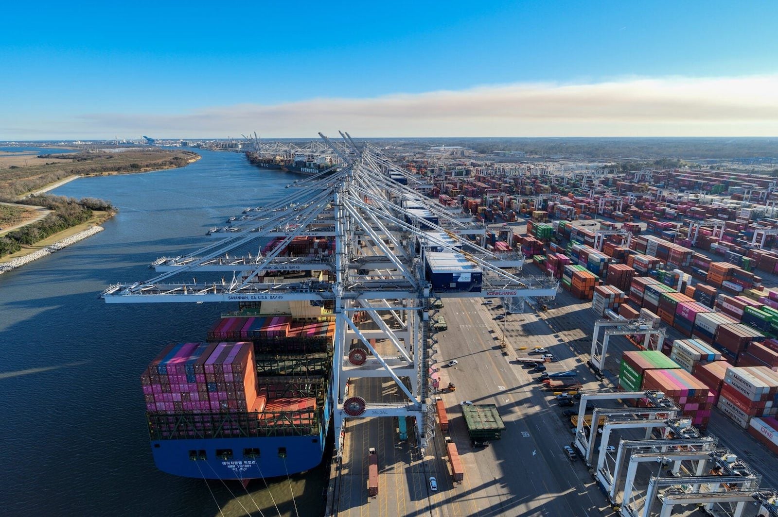 Port of Savannah Sets September Container Record as Imports Rise
