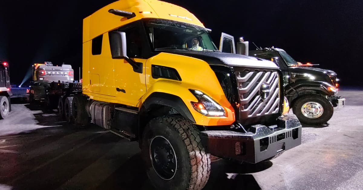Volvo Unveils New VNX Heavy-Haul and Vocational Truck